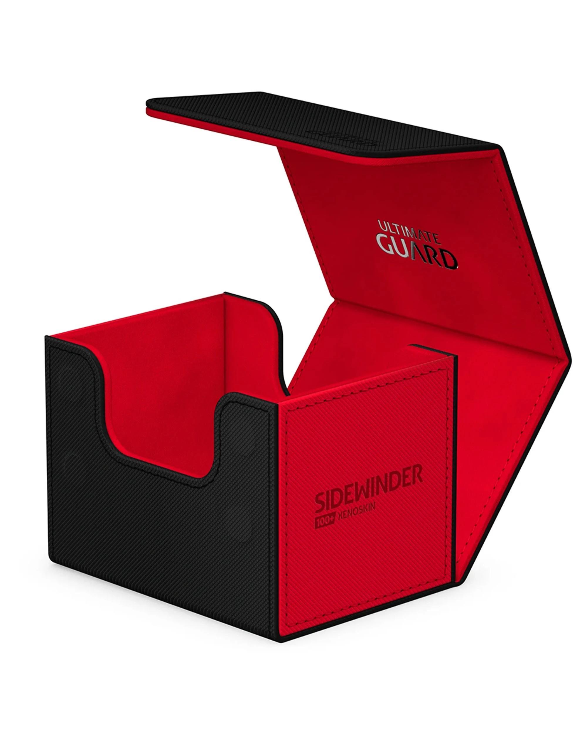 3 Ultimate Guard Sidewinder 100+ Synergy Deck Box - Black/Red - Multi, 3 of 6