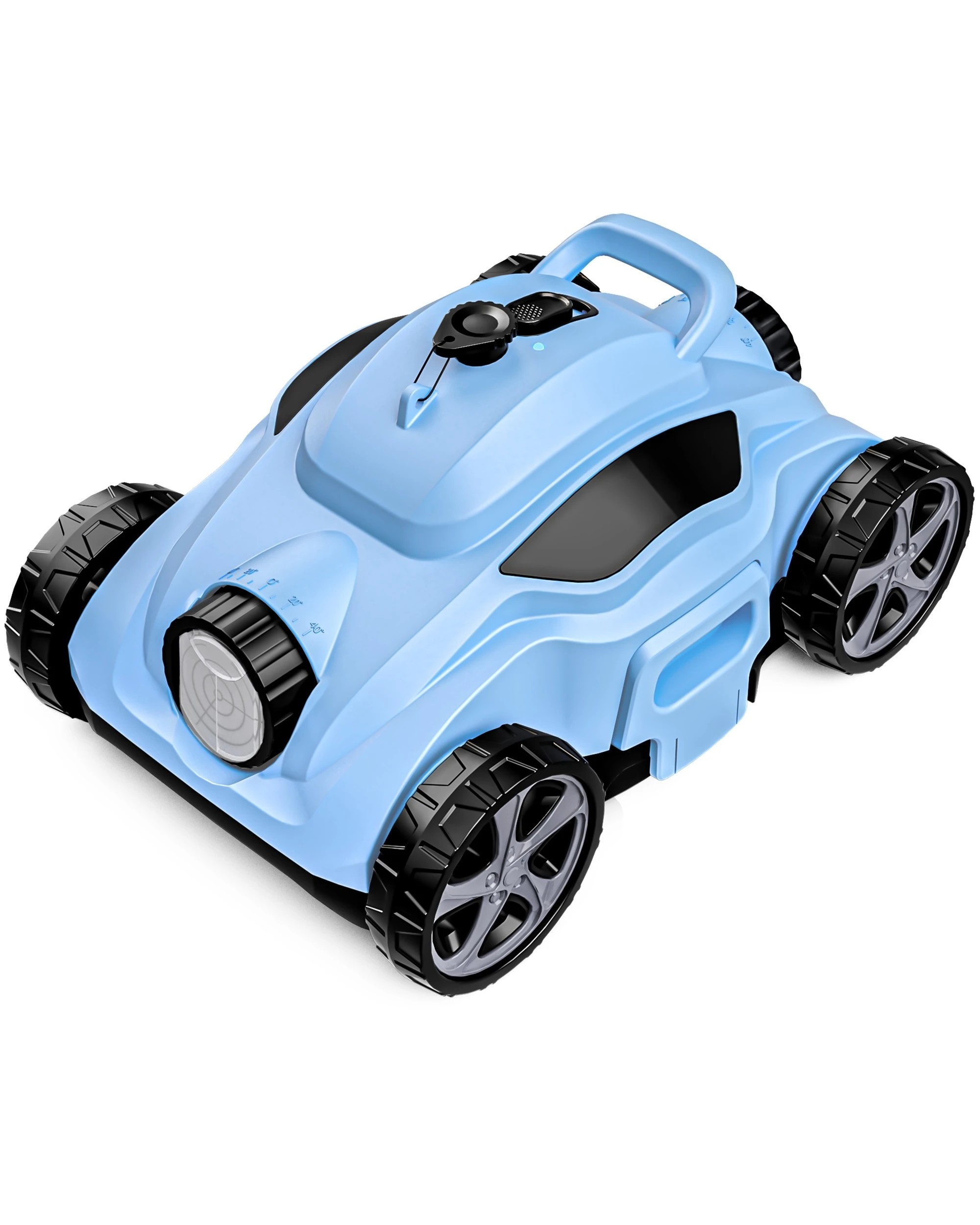 1 Advwin Cordless Robotic Pool Cleaner Self-Parking Last 110 Min - Blue, 1 of 7