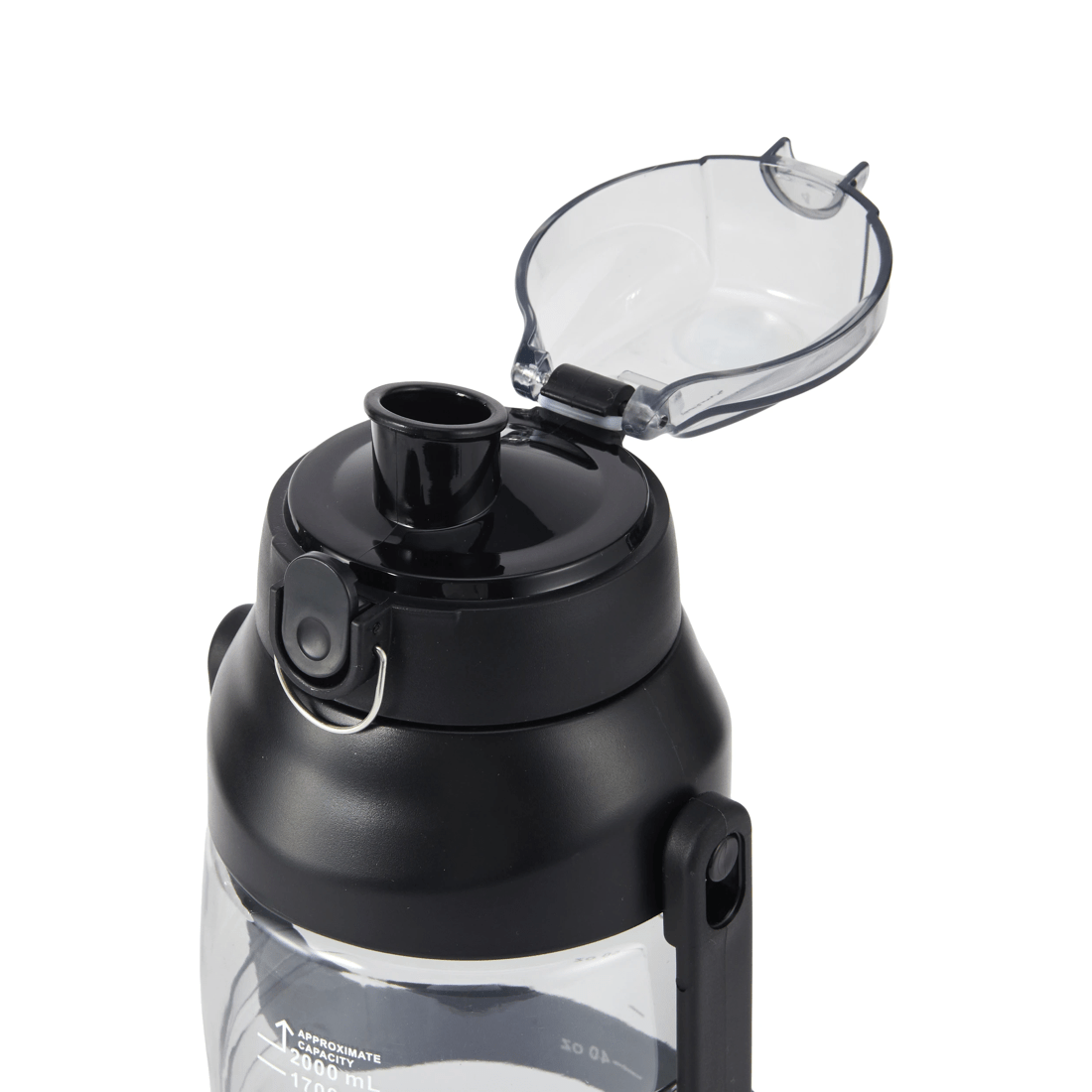 2 2L Grey Drink Bottle with Handle, 2 of 7