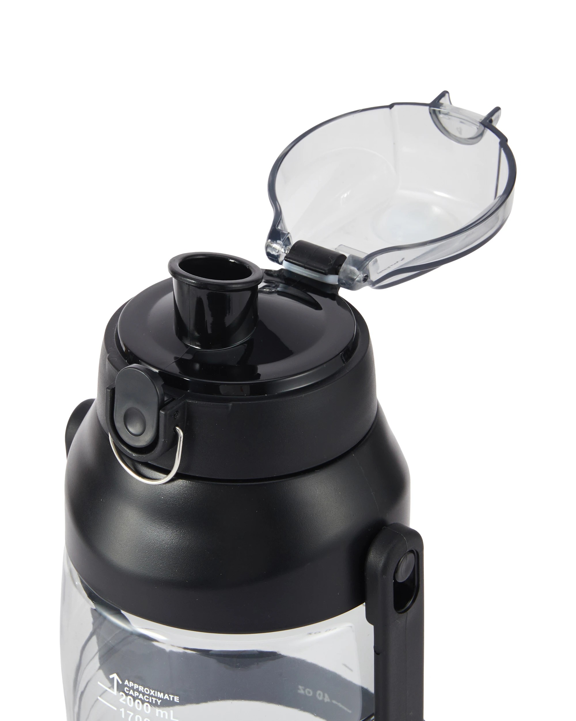 2 2L Grey Drink Bottle with Handle, 2 of 7