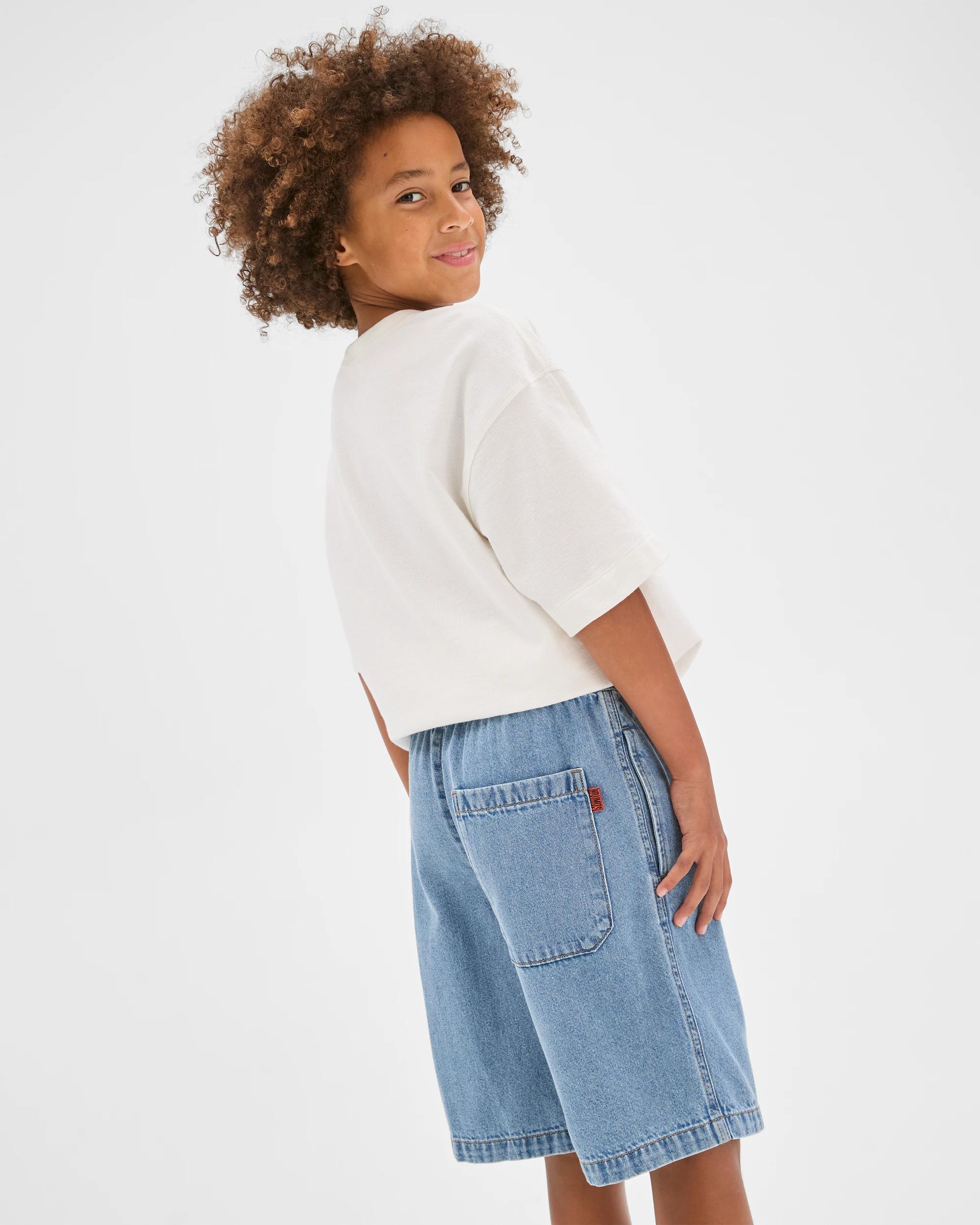 5 Target Kids Denim Jorts MID WASH, 5 of 7