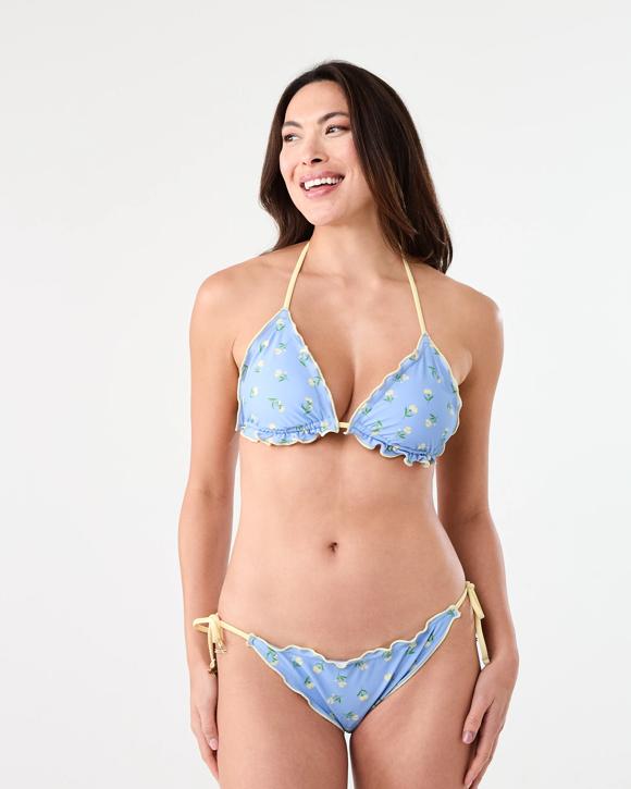 Frill String Bikini Briefs