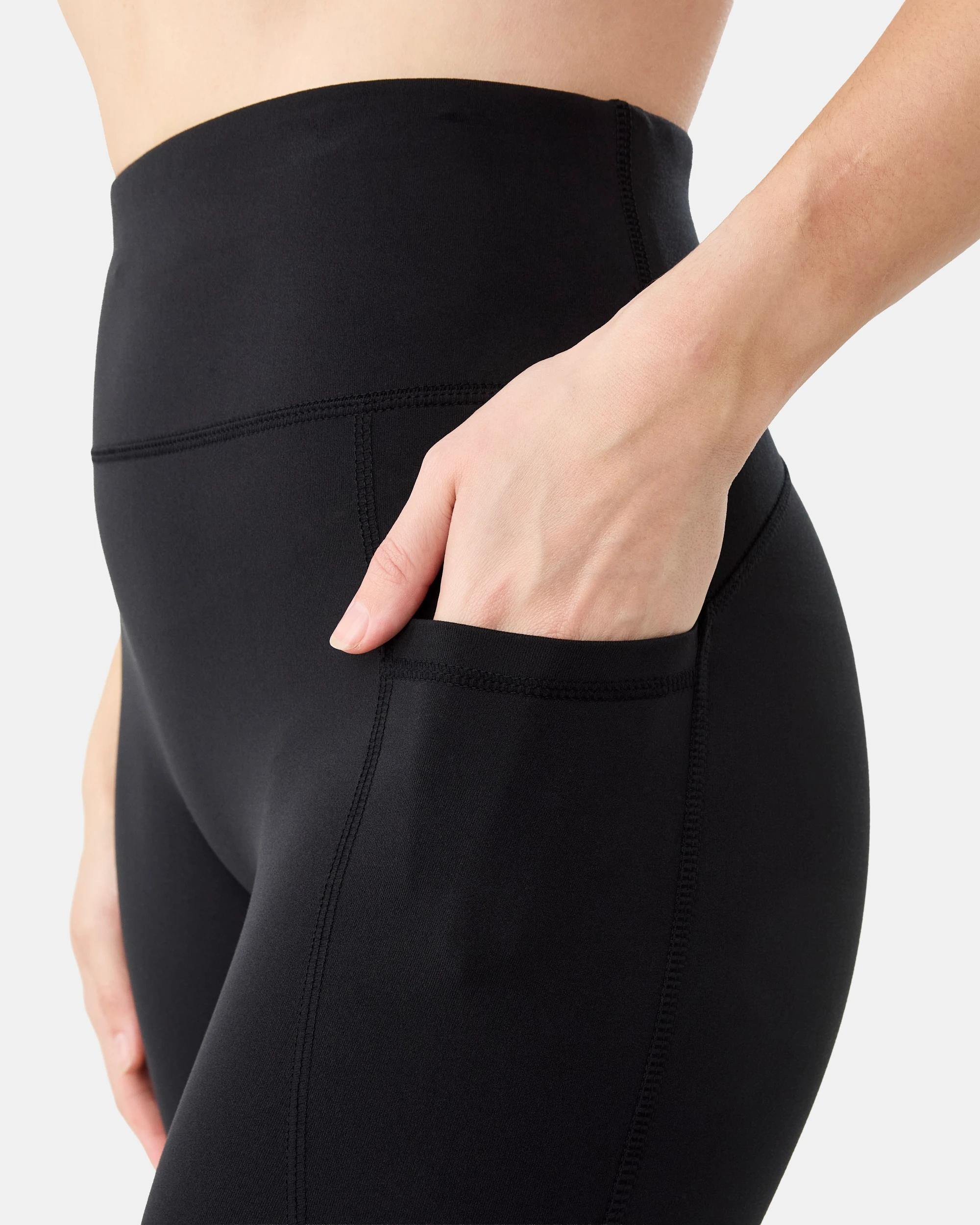 5 Active Womens Ultrasoft Leggings Black, 5 of 6