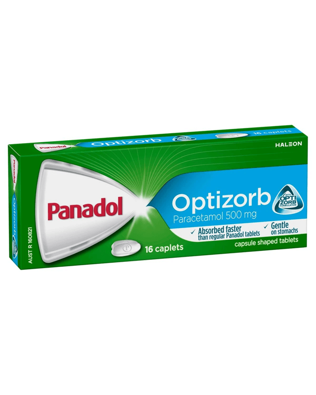 16 Pack Panadol Optizorb Paracetamol 5