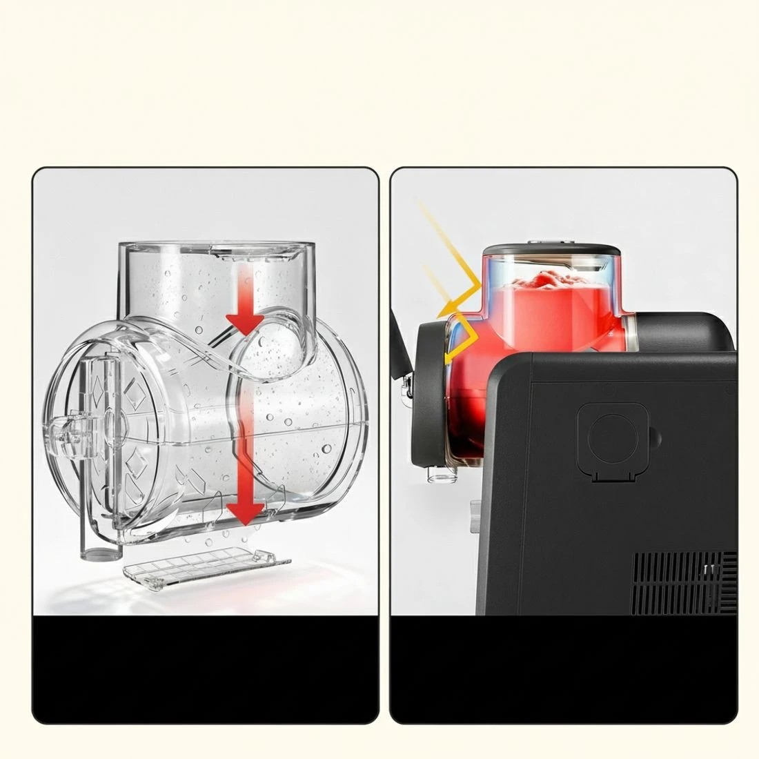 5 Devanti 6in1 Slushie Machine Ice Cream Maker 2L Frozen Smoothies Milkshakes - Black, 5 of 7