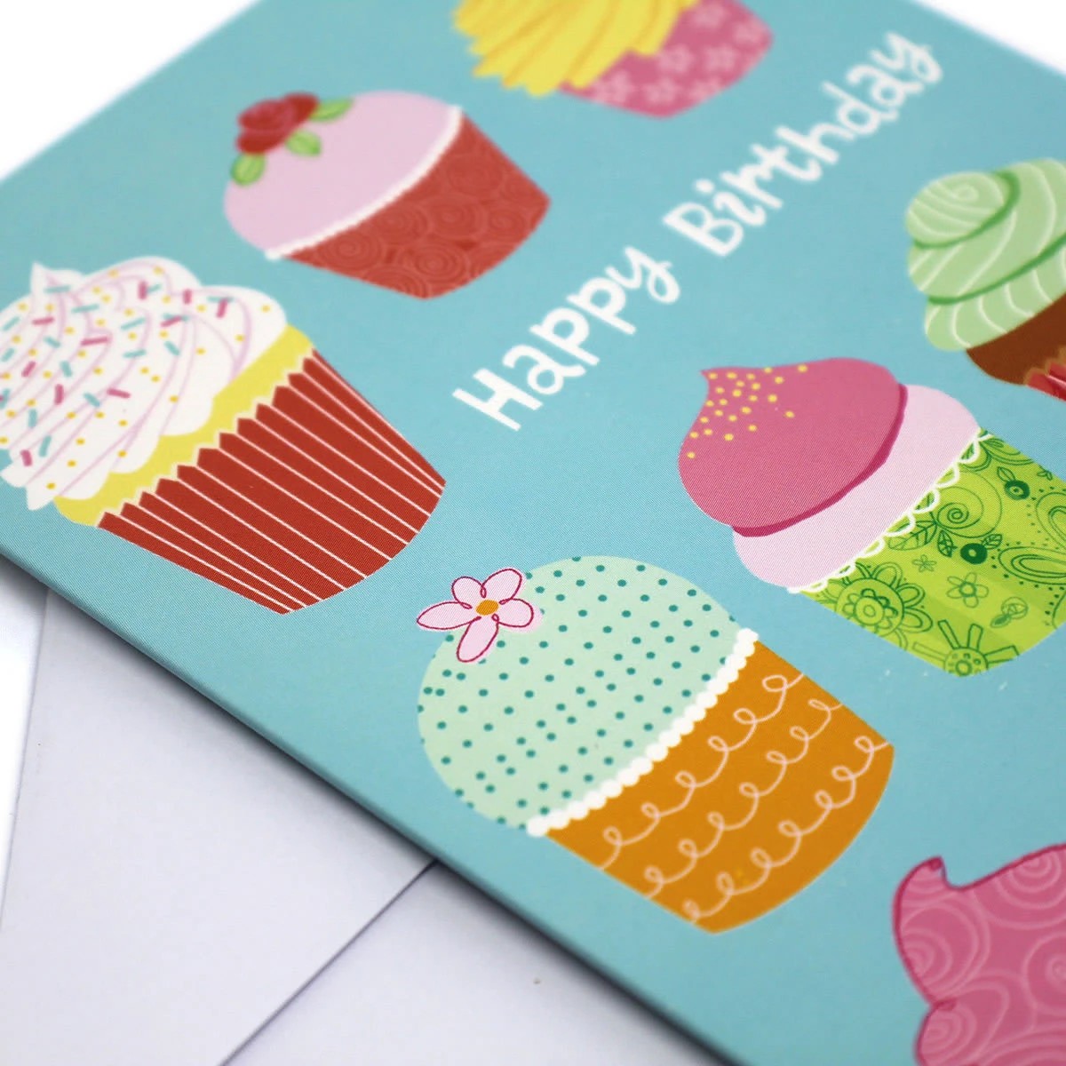 4 Hallmark Birthday Card - Cupcakes, 4 of 4