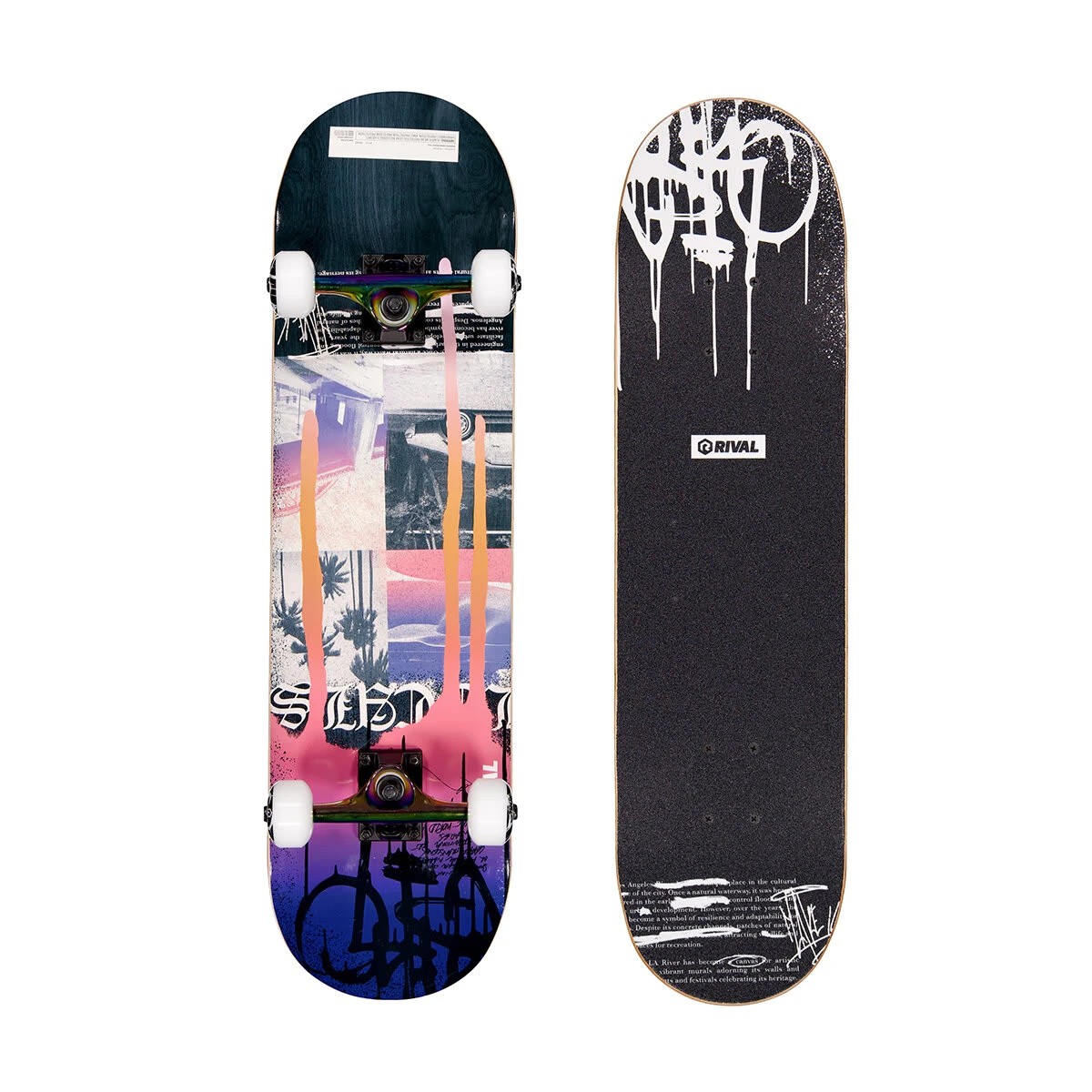 1 31in. Pro Street Skateboard, 1 of 8