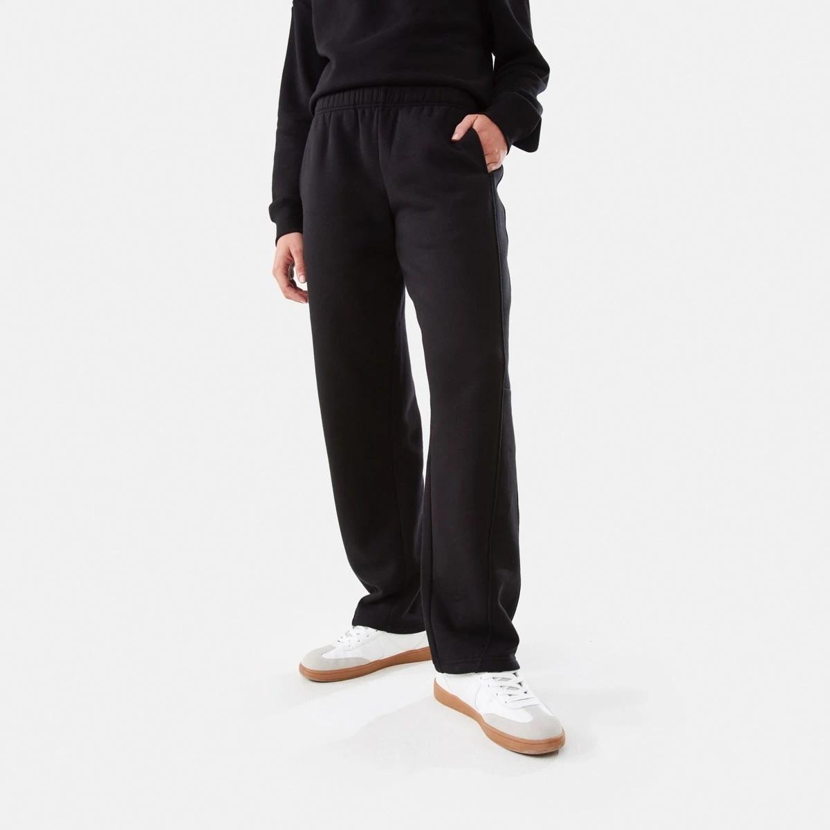 1 Barrel Leg Trackpants Black, 1 of 10