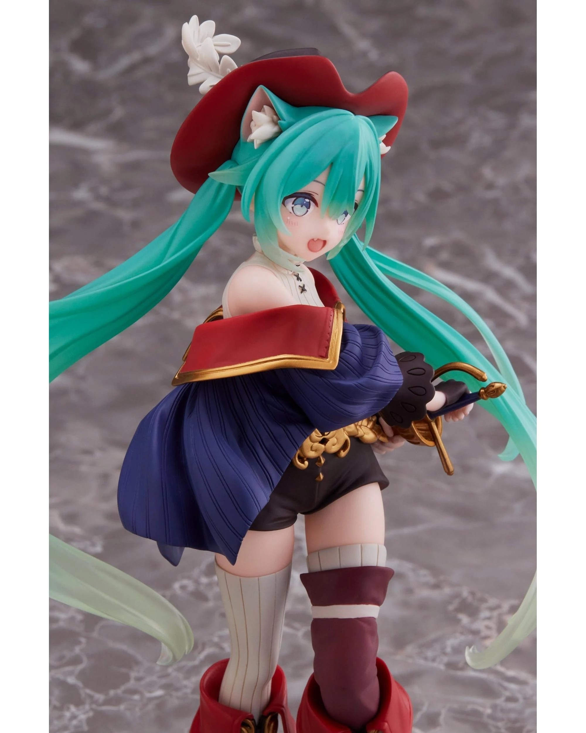 8 Taito Hatsune Miku Wonderland Puss in Boots Figure, 8 of 9