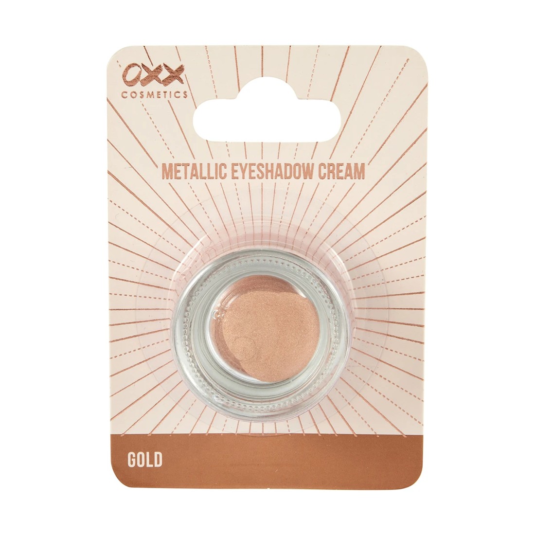 2 OXX Cosmetics Sparkling Rose Metallic Eyeshadow Cream - Gold, 2 of 6
