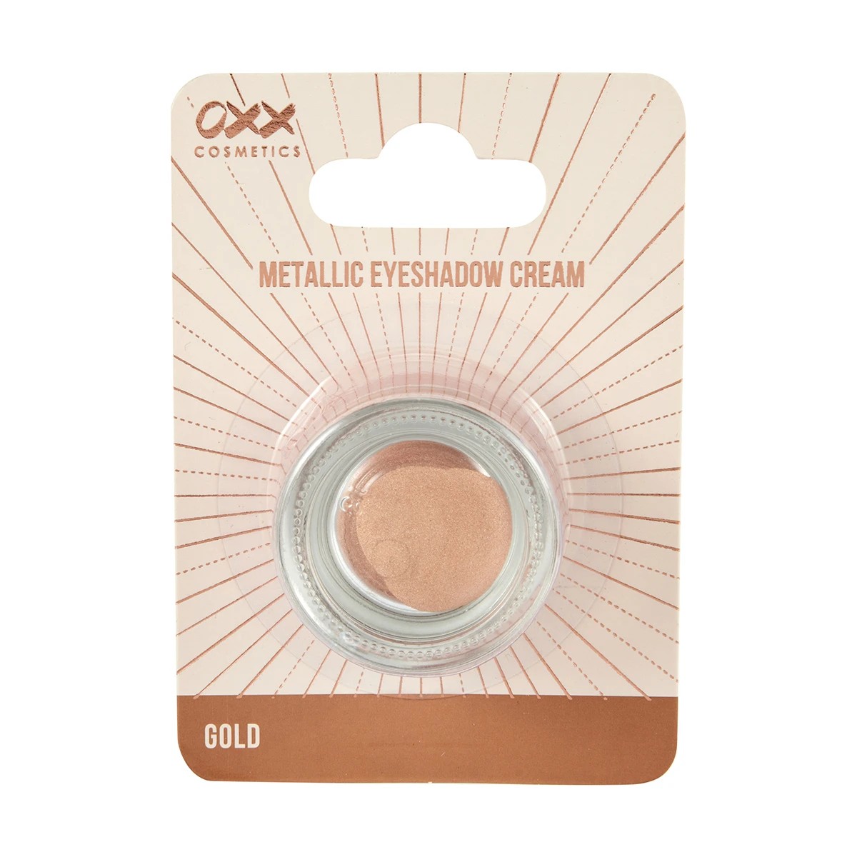 2 OXX Cosmetics Sparkling Rose Metallic Eyeshadow Cream - Gold, 2 of 6