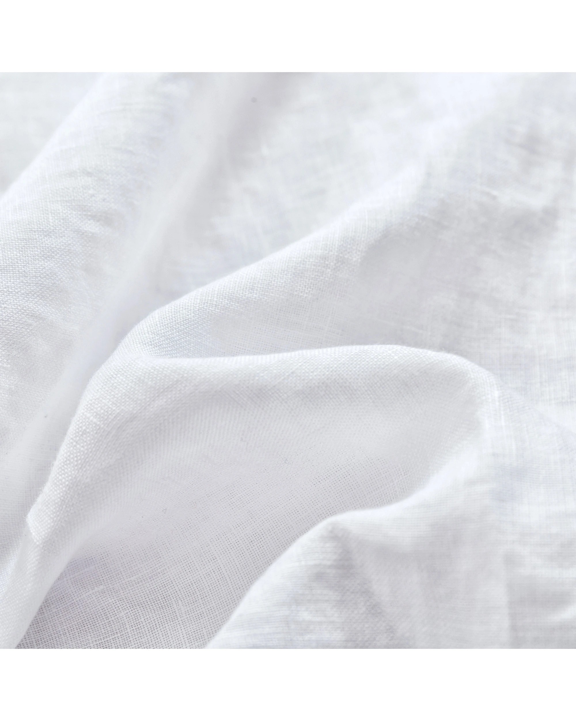 4 Natural Home 100% European Flax Linen Quilt Cover Set - Queen Bed - White, 4 of 7
