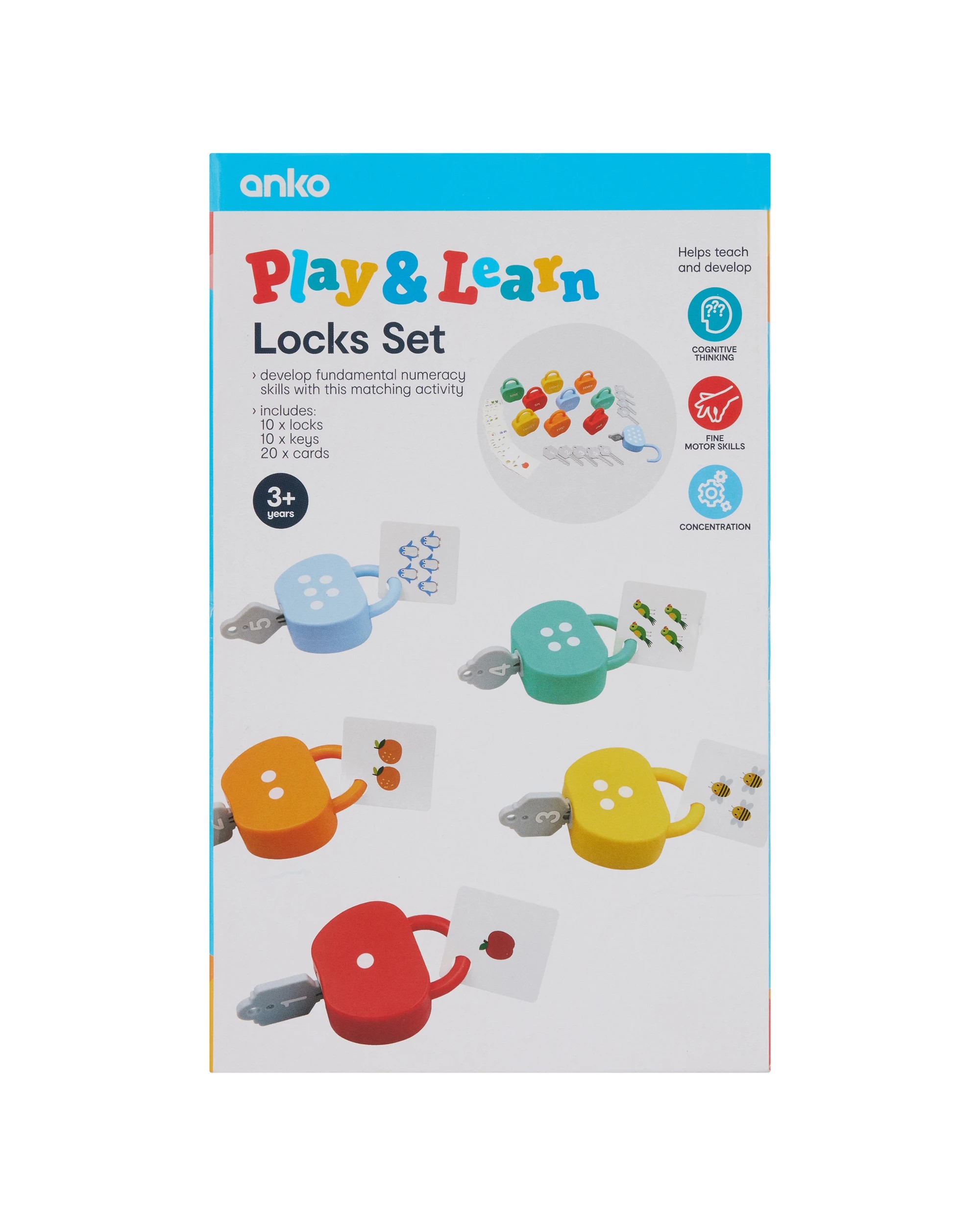 1 Play & Learn Locks Set, 1 of 5