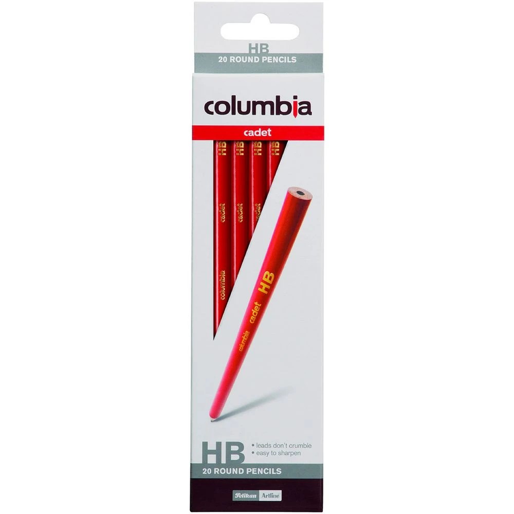 1 Columbia Cadet Round Graphite Pencil HB 20 Pack, 1 of 1