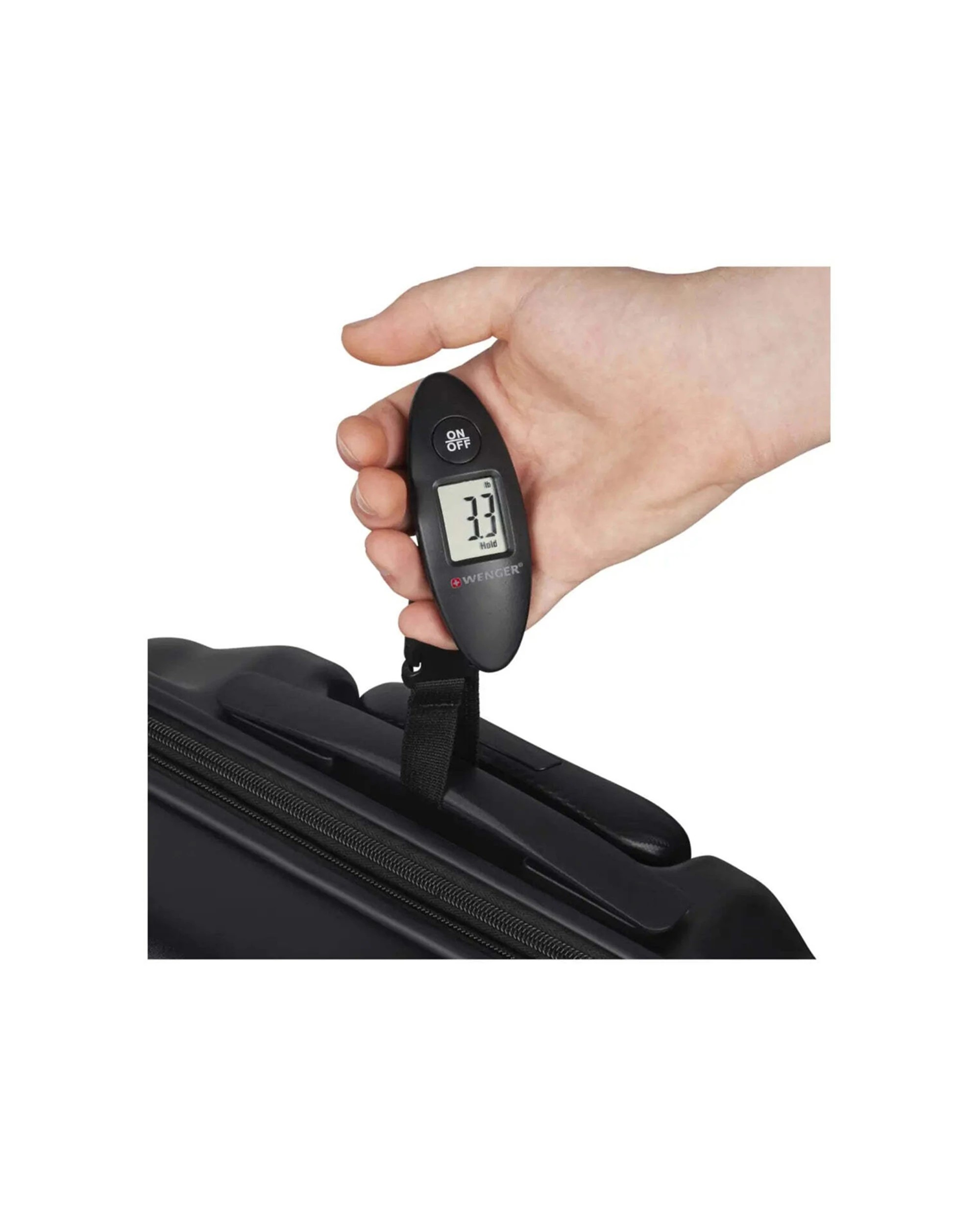 2 Wenger Mini Digital Suitcase Scale Compact Lightweight Travel Accessory - Black, 2 of 4