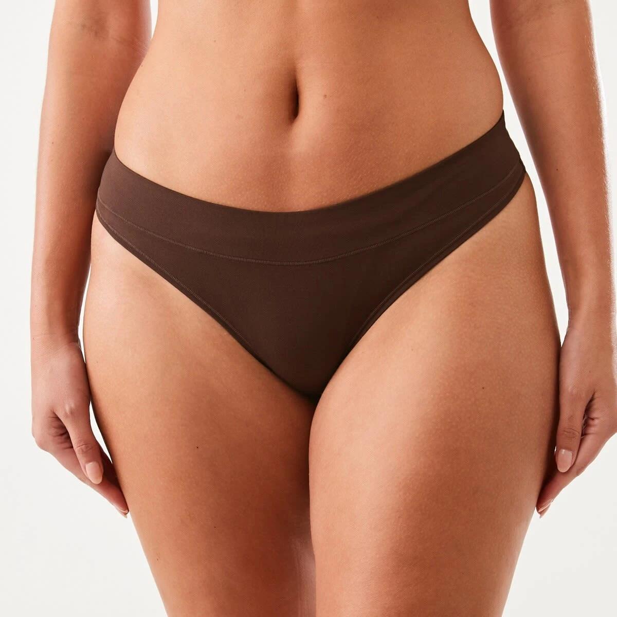 6 3 Pack Marla G-string Briefs HALOGEN BLUE, STEEL GREY, CHOCOLATE FUDGE, 6 of 8