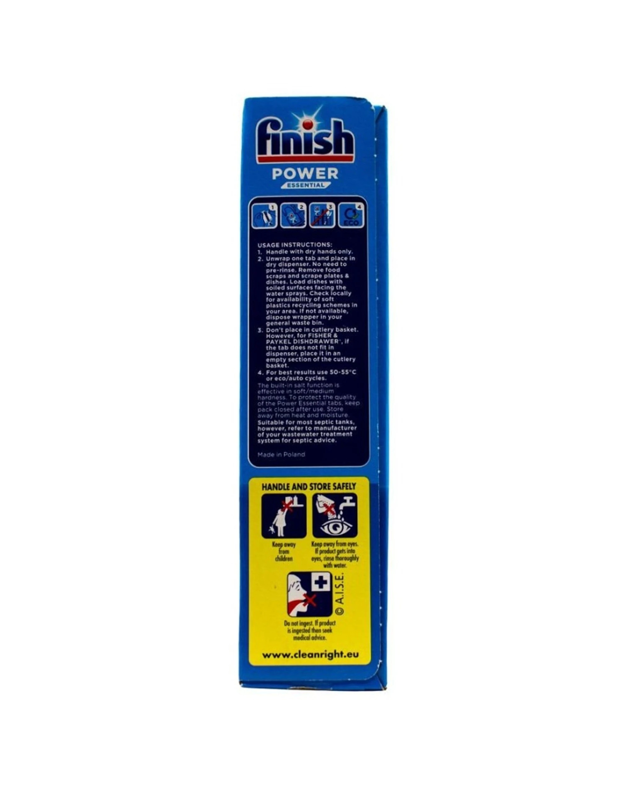 4 Finish Powerball Dishwasher Tablets 208pc All In One Lemon Scent 4 Pack, 4 of 5