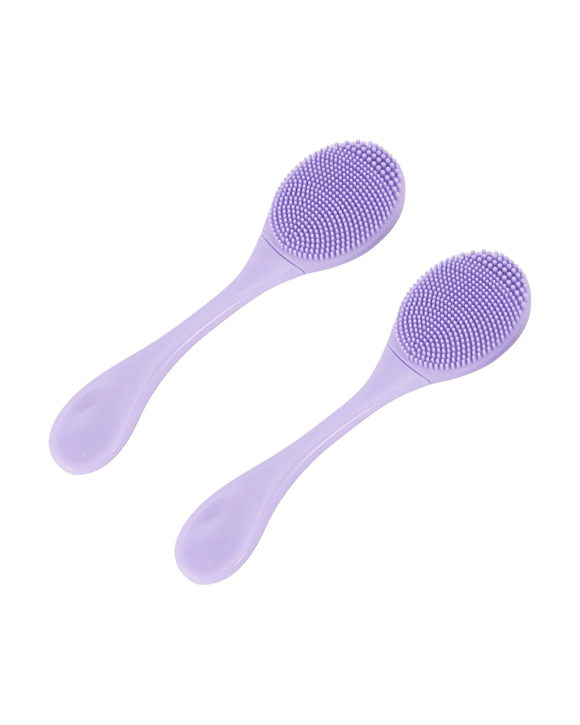 OXX Skincare 2 Pack Cleansing Brushes - Lilac