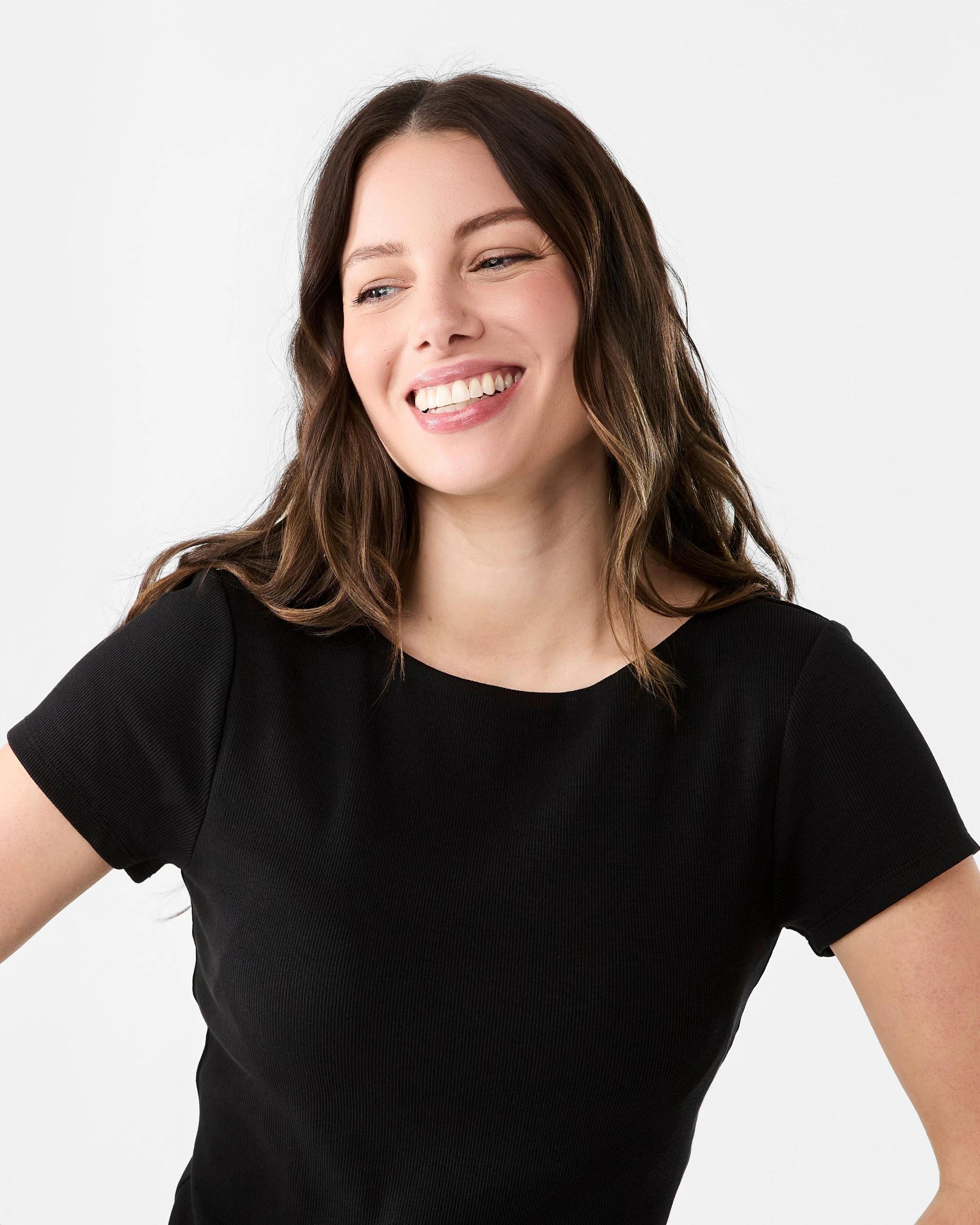 4 Short Sleeve Shelf T-shirt Black, 4 of 5