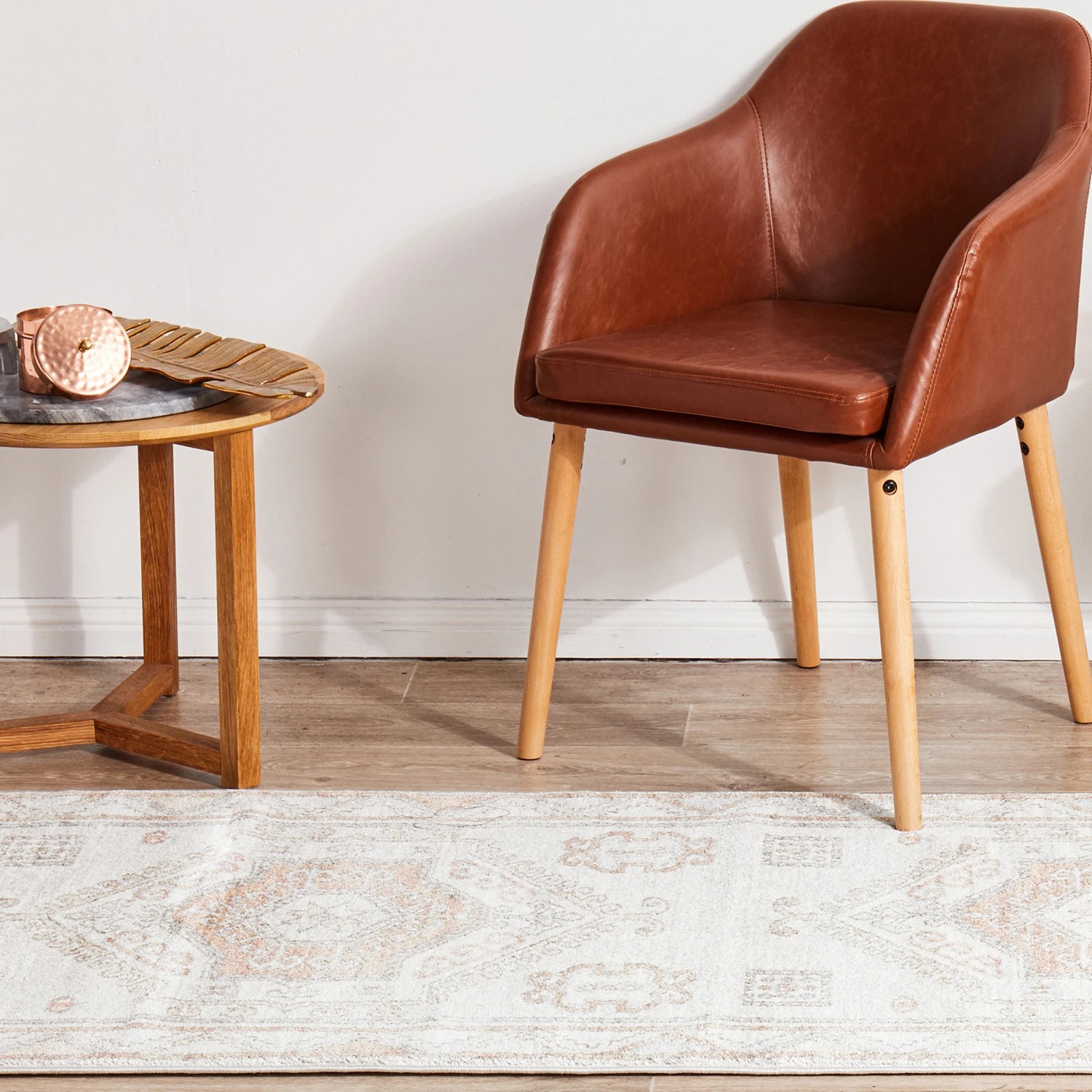 4 Common Ground Rugs Elite Caitlen 400x80cm - Large Runner Power Loomed Pet Friendly Rug - Natural, 4 of 9