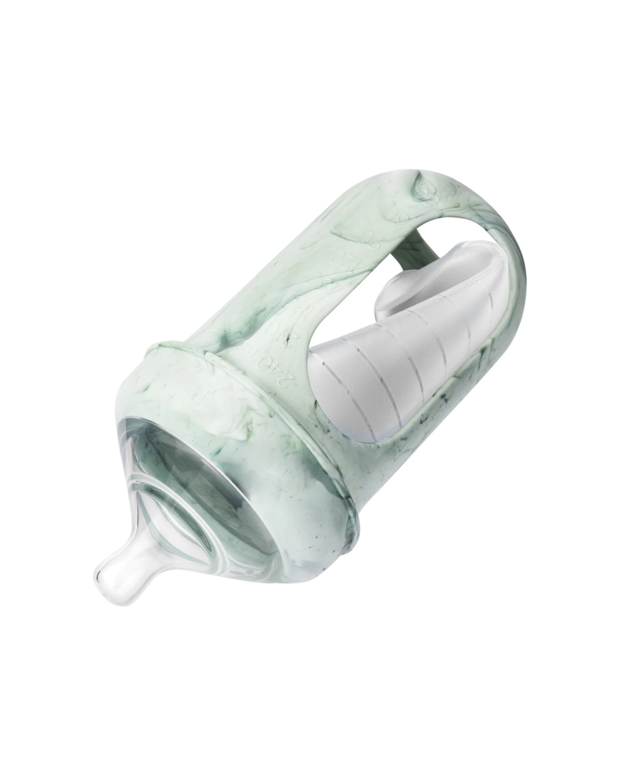 4 Boon Nursh Tie Die 236ml Collapsible Silicone Bottle Air Free Design - Multi, 4 of 7