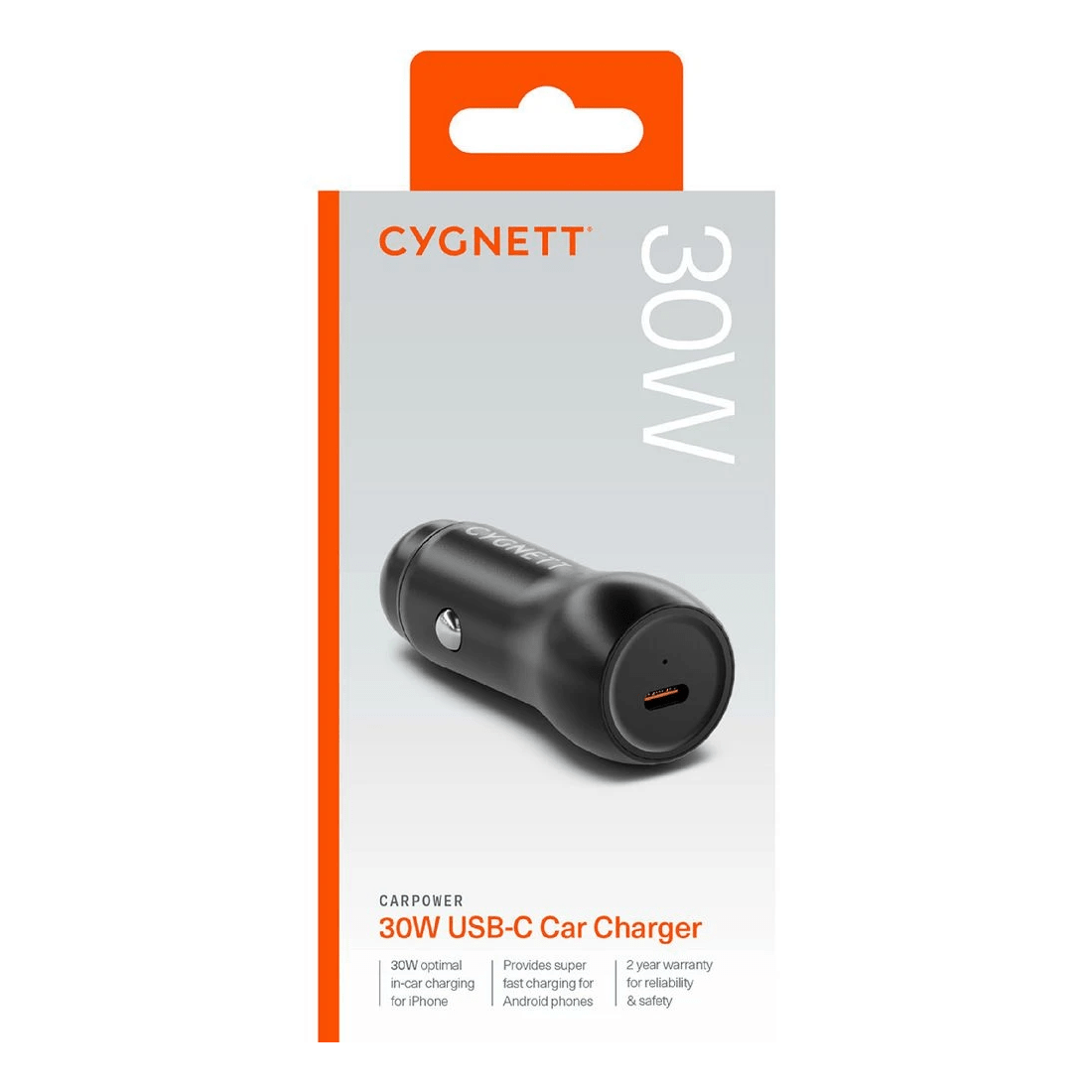 3 Cygnett CarPower 30W USB-C Car Charger, 3 of 3