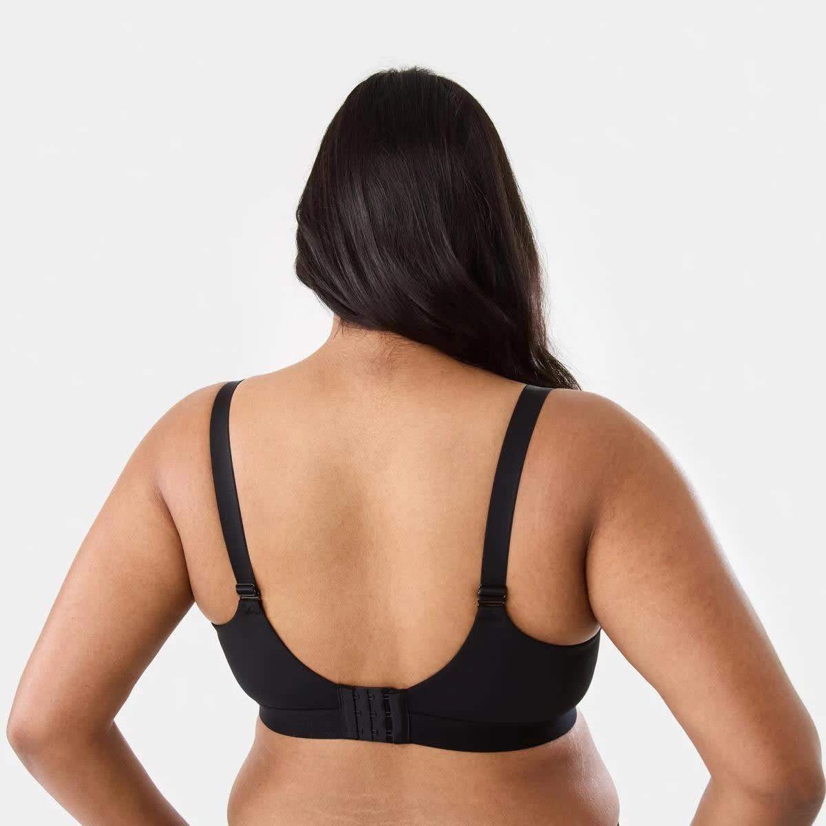 3 Full Figure Micro Mesh Bra BLACK, 3 of 6