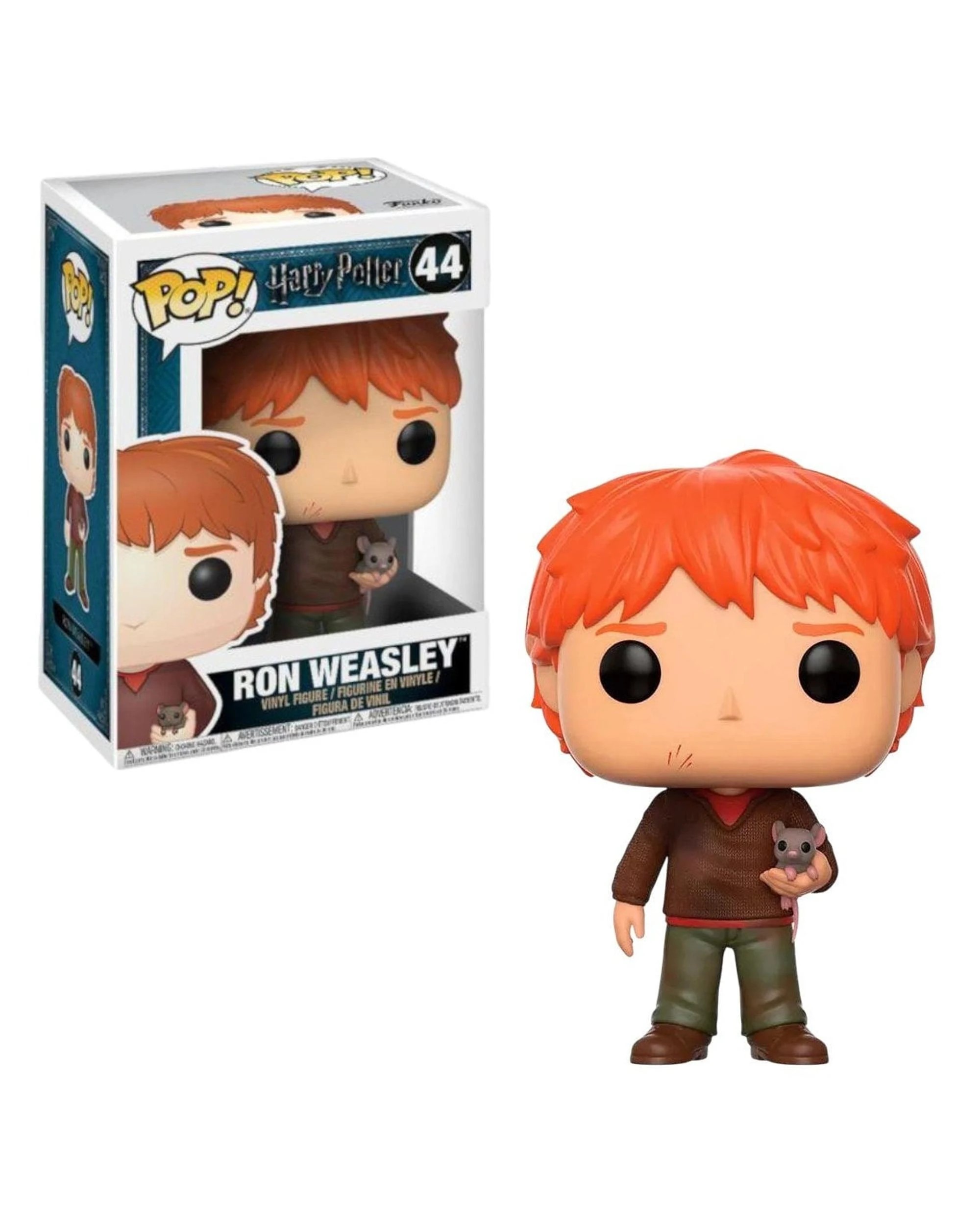 1 Harry Potter and the Prisoner of Azkaban Ron Weasley with Scabbers Funko POP! Vinyl, 1 of 3
