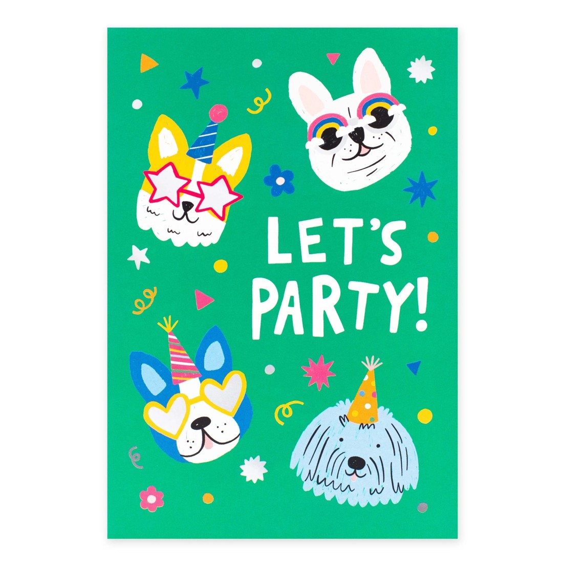 3 Creative Publishing from Hallmark Birthday Card - Let’s Party Animals, 3 of 3
