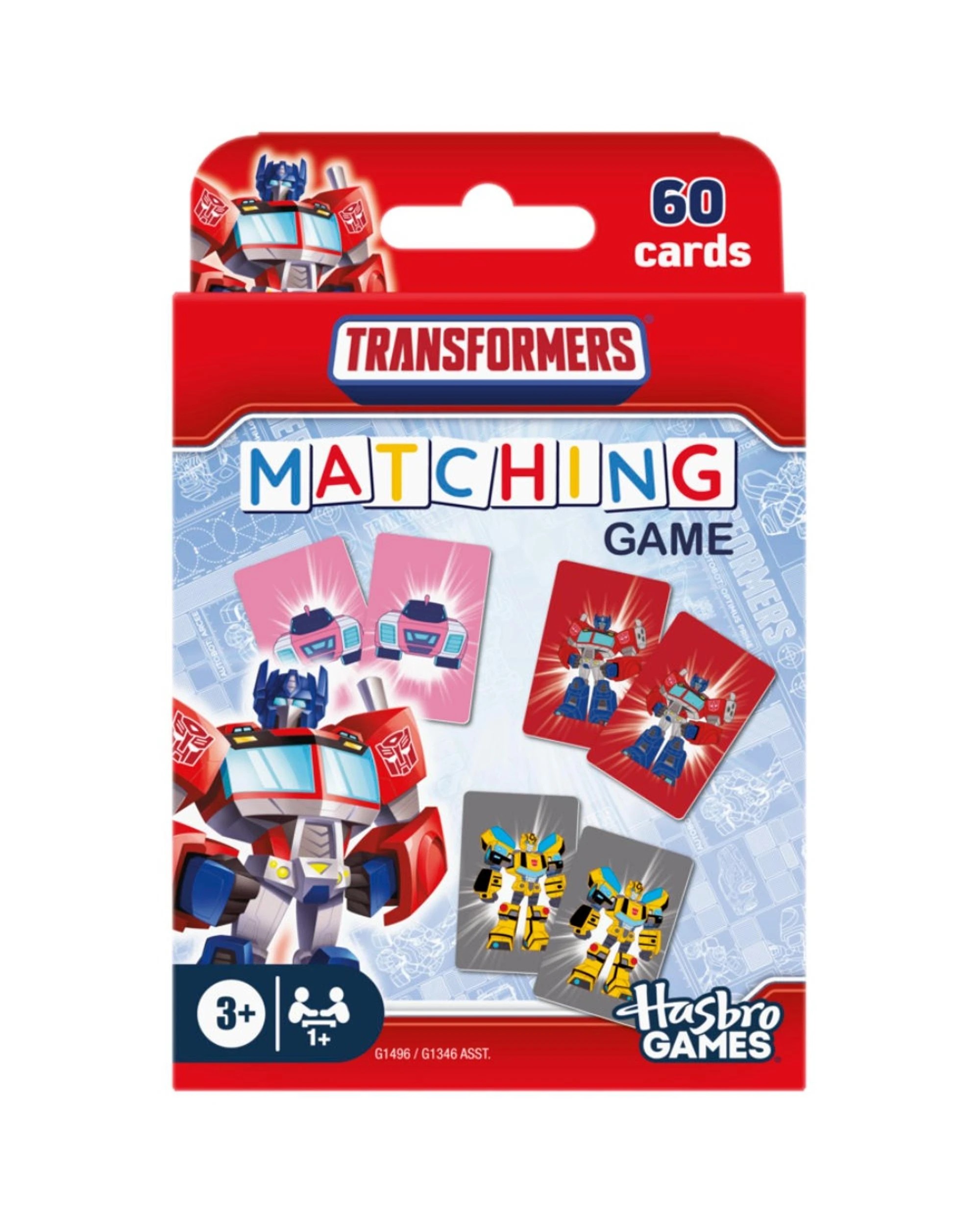 1 Transformers Matching Card Game, 1 of 5