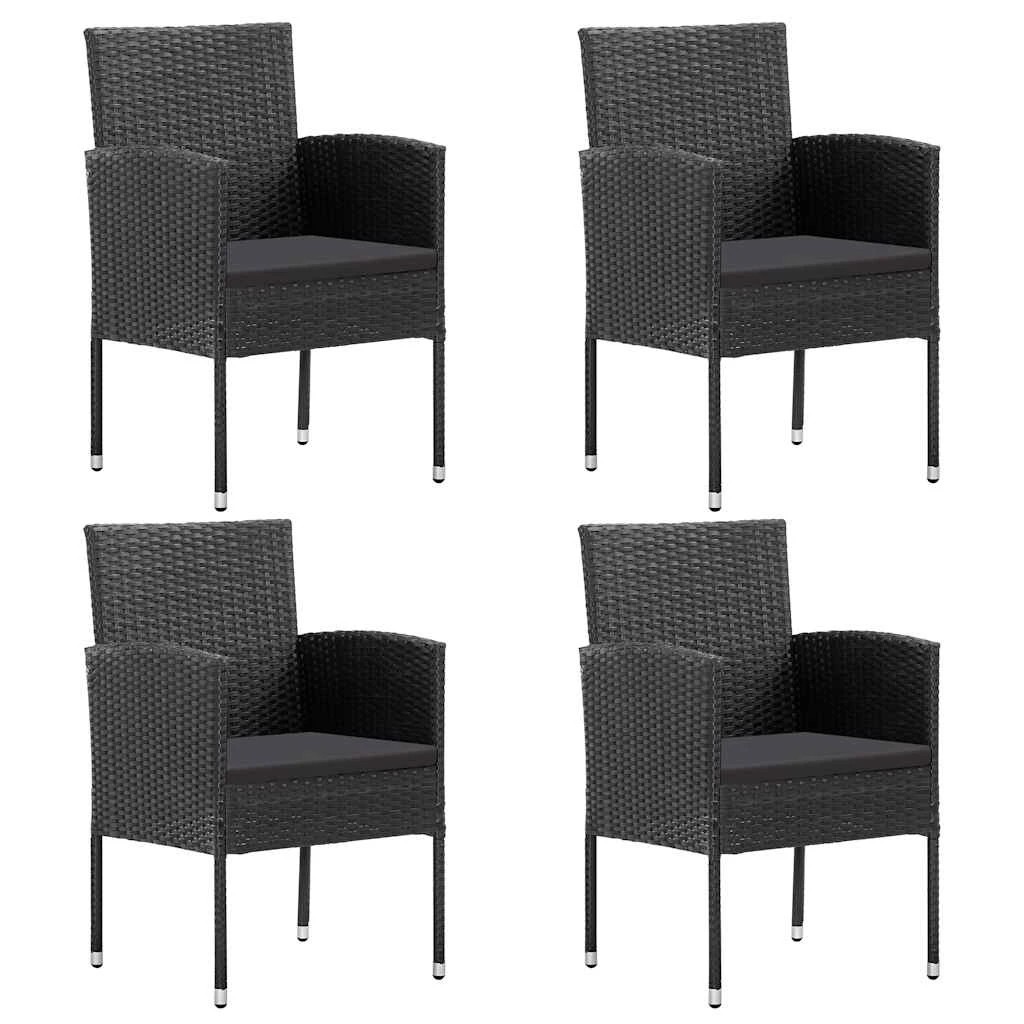 1 vidaXL garden chair Durable - Black, 1 of 7