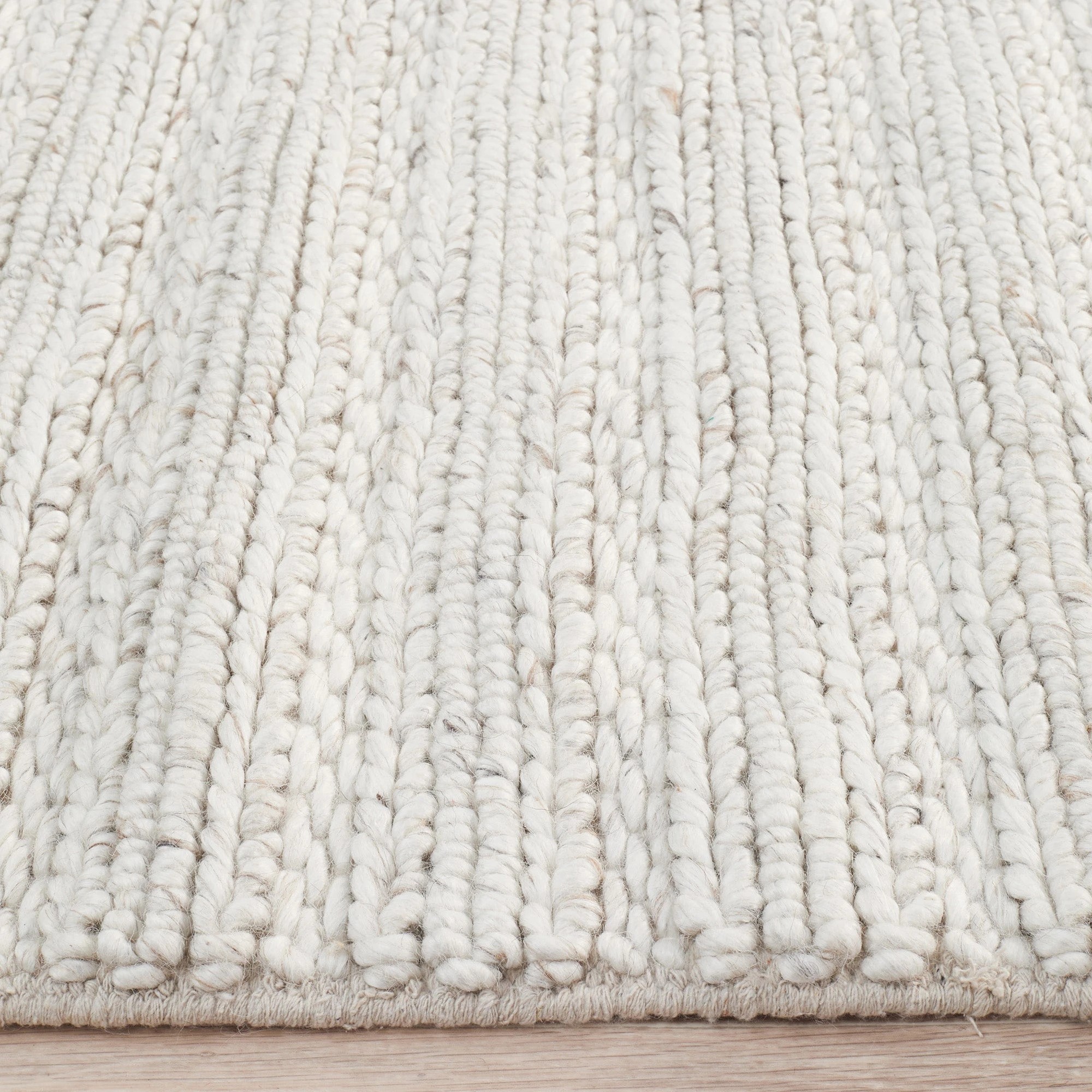 5 Common Ground Rugs Meadow 801 400x300cm - Extra Extra Large Floor Rug - White, 5 of 7