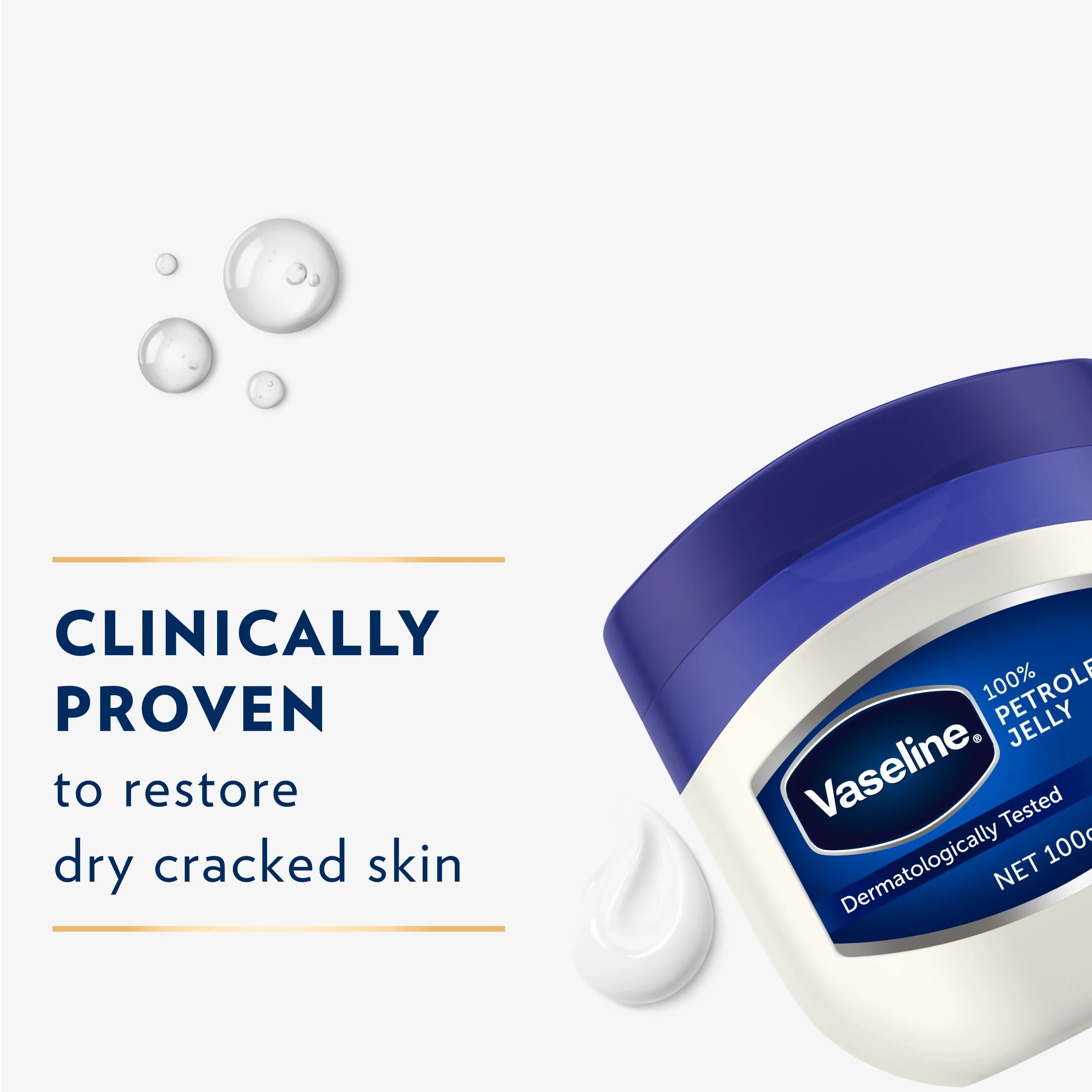 3 Vaseline Petroleum Jelly 100g, 3 of 6