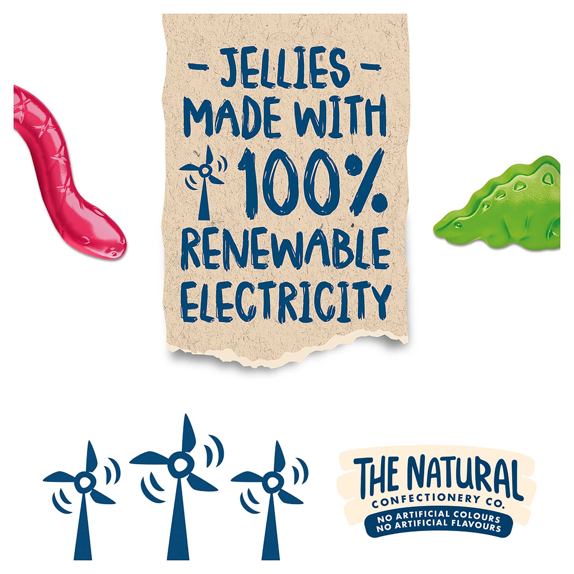 3 The Natural Confectionery Co Party Mix 180g, 3 of 3