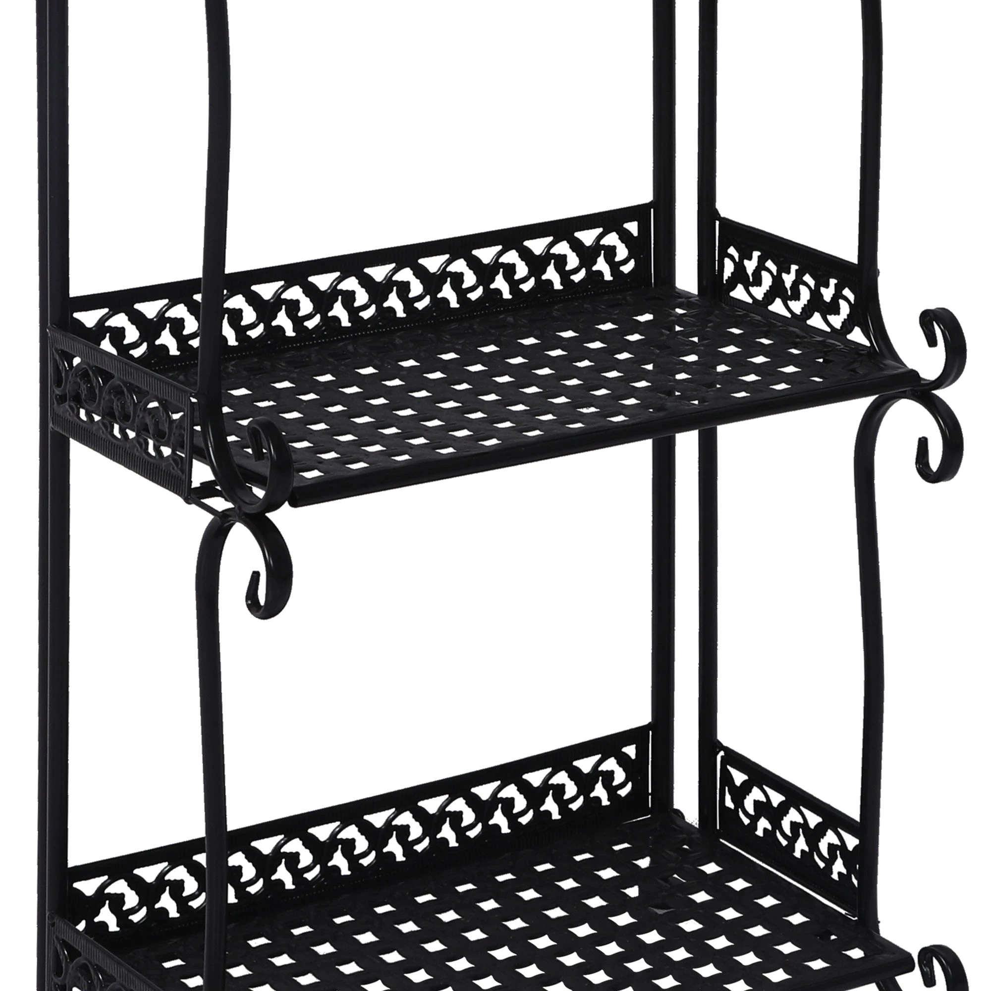 5 Levede 3 Tiers Plant Stand - Black, 5 of 6