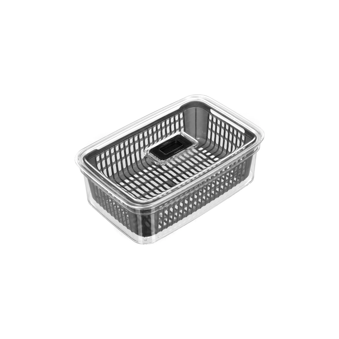 2 Boxsweden Crystal 4.7l Plastic Vegetable Storer Fridge Container Assorted
 - Multi, 2 of 5