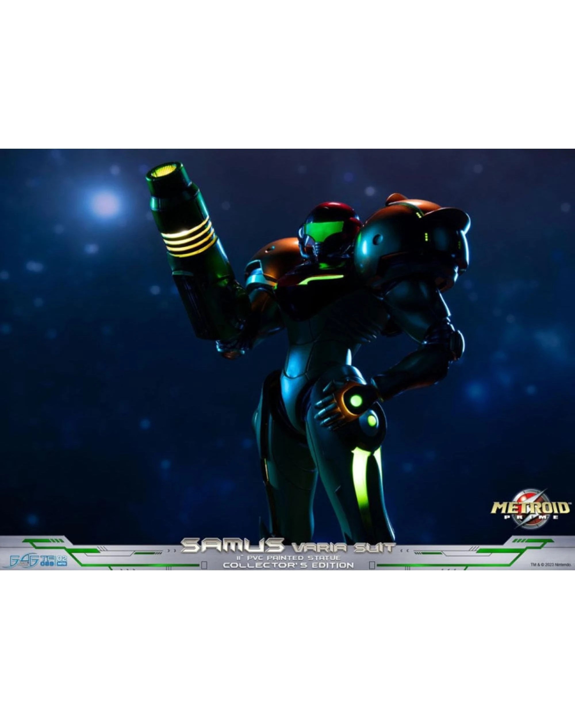 7 Metroid Prime Samus Varia Suit PVC Statue Collectors Edition, 7 of 7