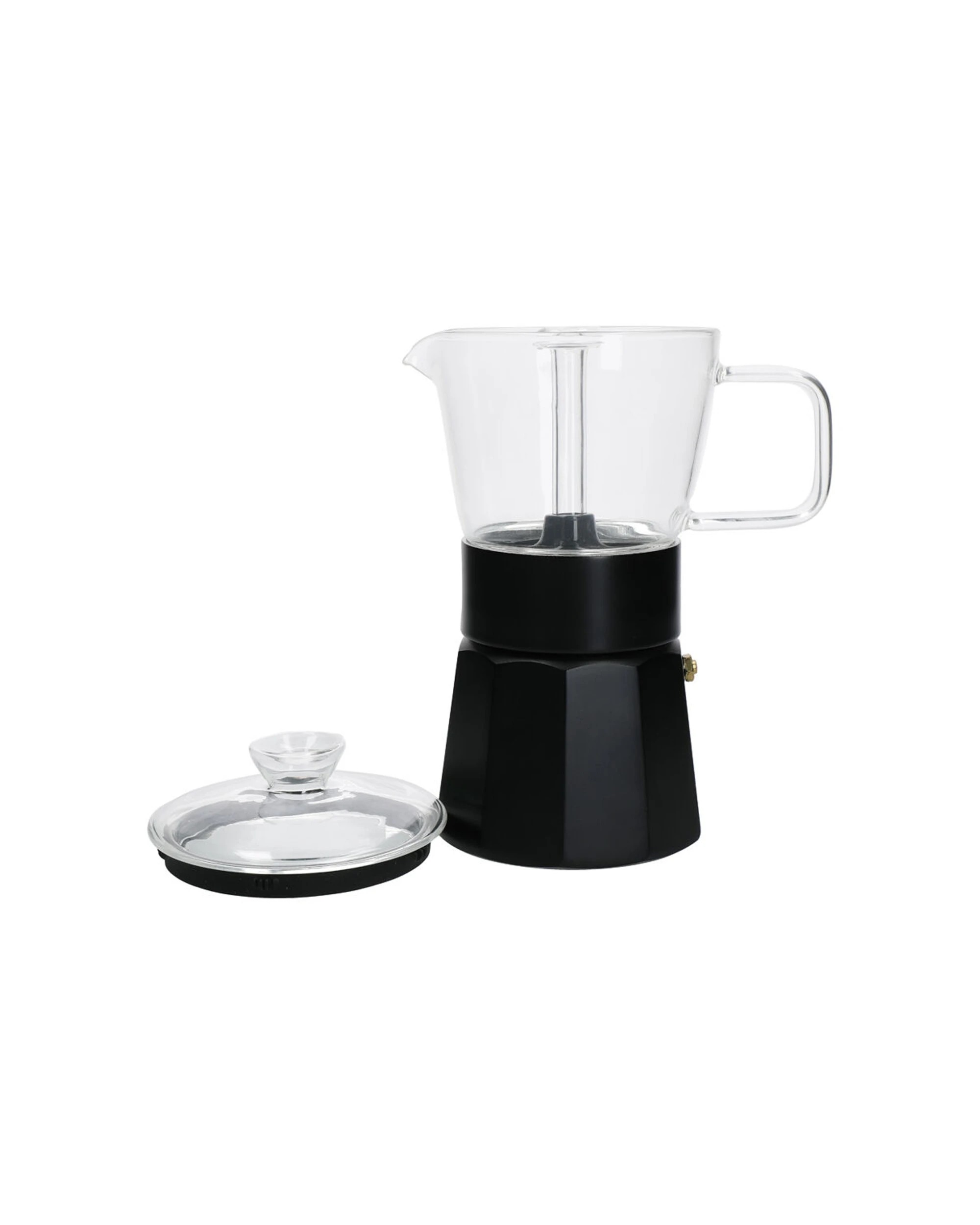 3 La Cafetiere Verona Glass Coffee Espresso Maker Up To 6 Cups 240ml - Black, 3 of 8