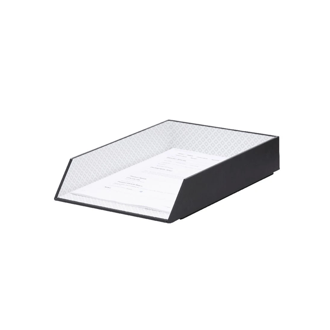 3 Otto Document Tray Black, 3 of 5