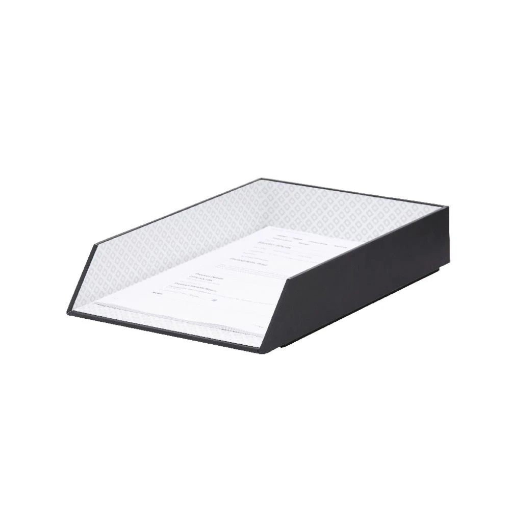 3 Otto Document Tray Black, 3 of 5