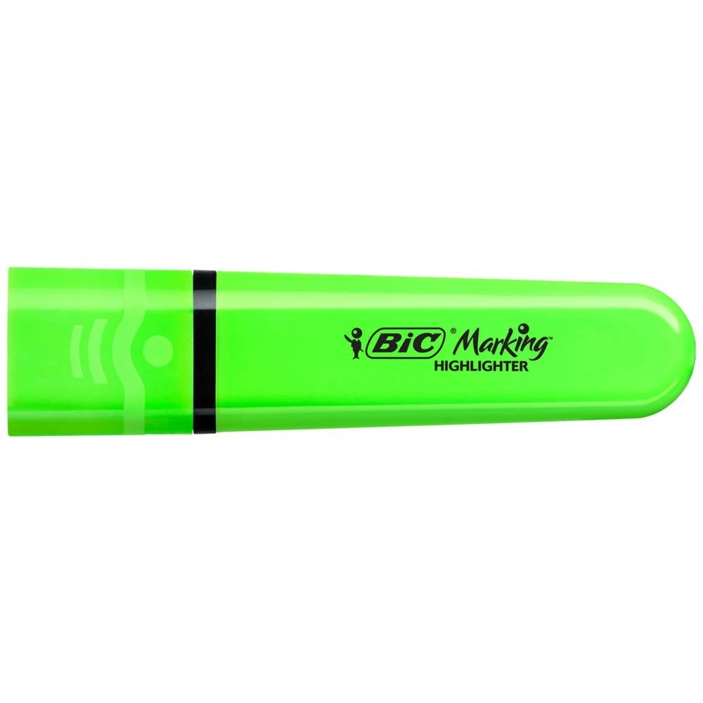 1 Bic Tank Marking Highlighter Green, 1 of 5