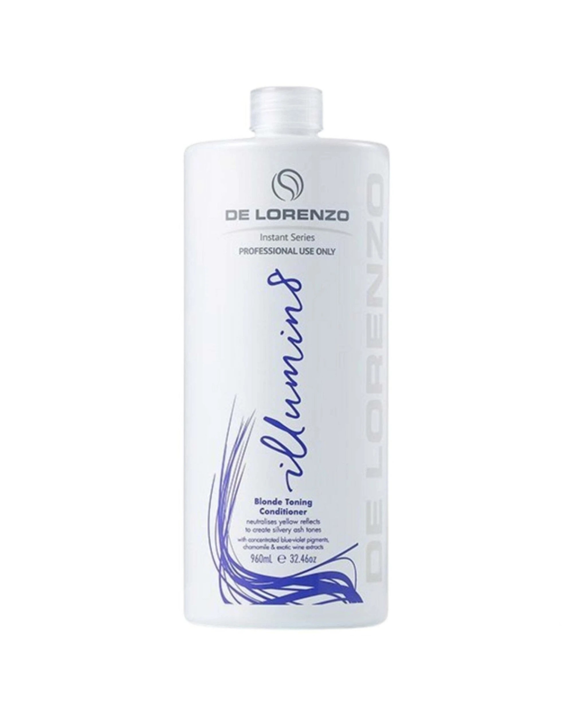 1 De Lorenzo Illumin8 Blonde Toning Conditioner UV Protection 960ml - White, 1 of 1