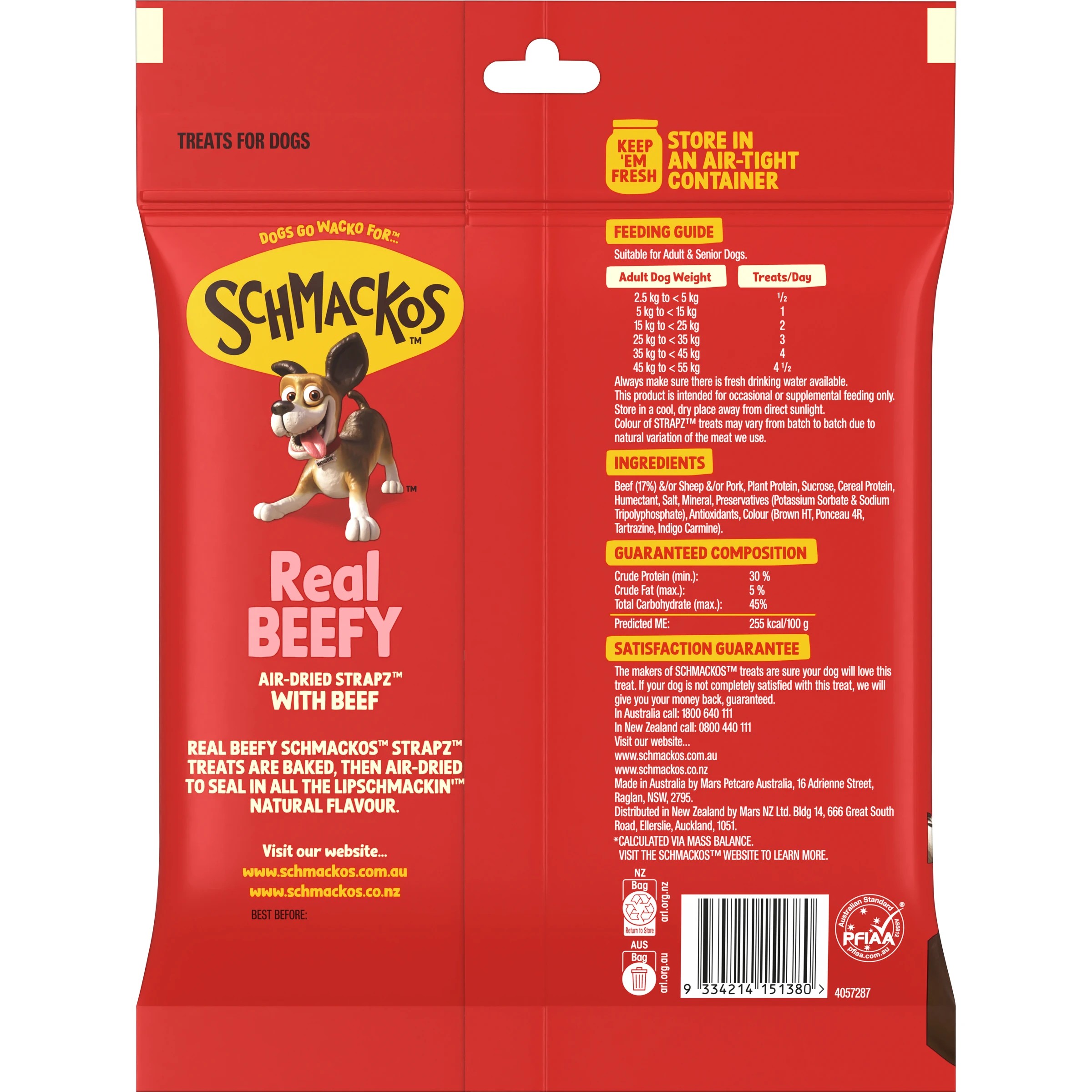 4 Schmackos Beef Strapz, 4 of 10