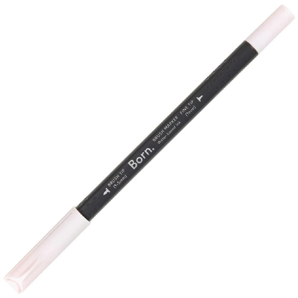 1 Born Professional Brush Dual-Tip Marker Porcelain R040, 1 of 4
