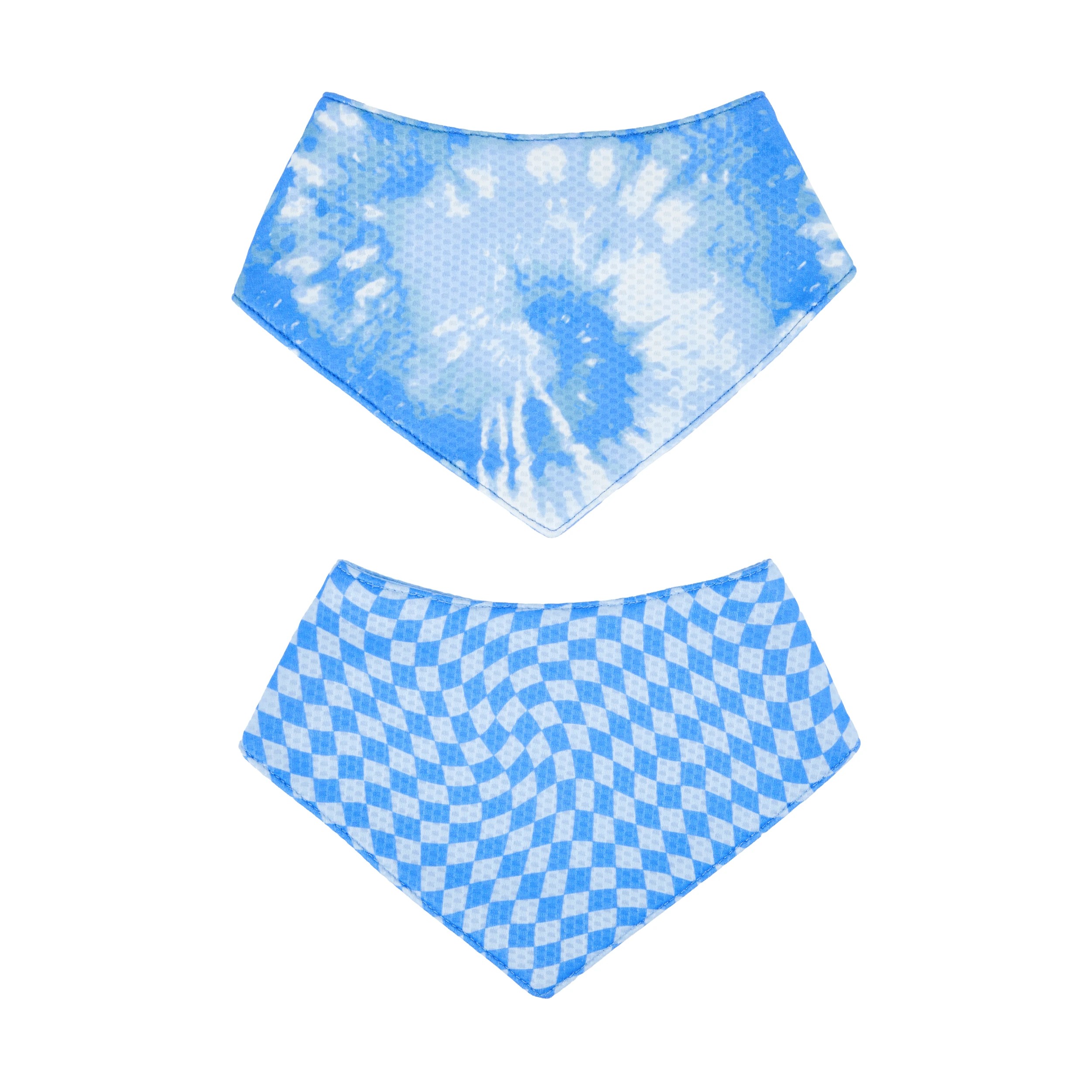 2 2 Pack Pet Cooling Bandana - Small to Medium, Blue, 2 of 6