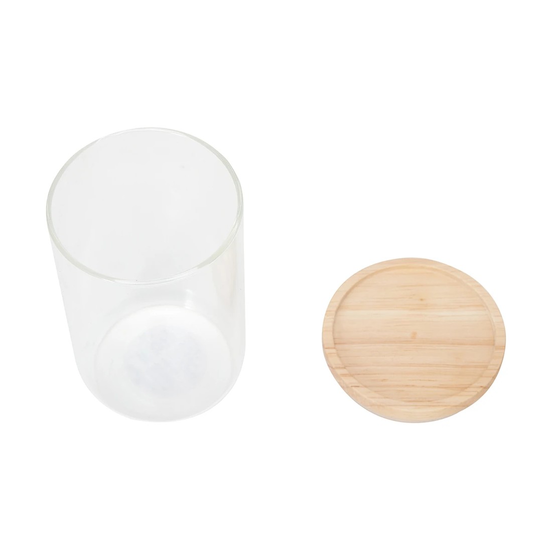 6 Tall Glass Canister, 6 of 7