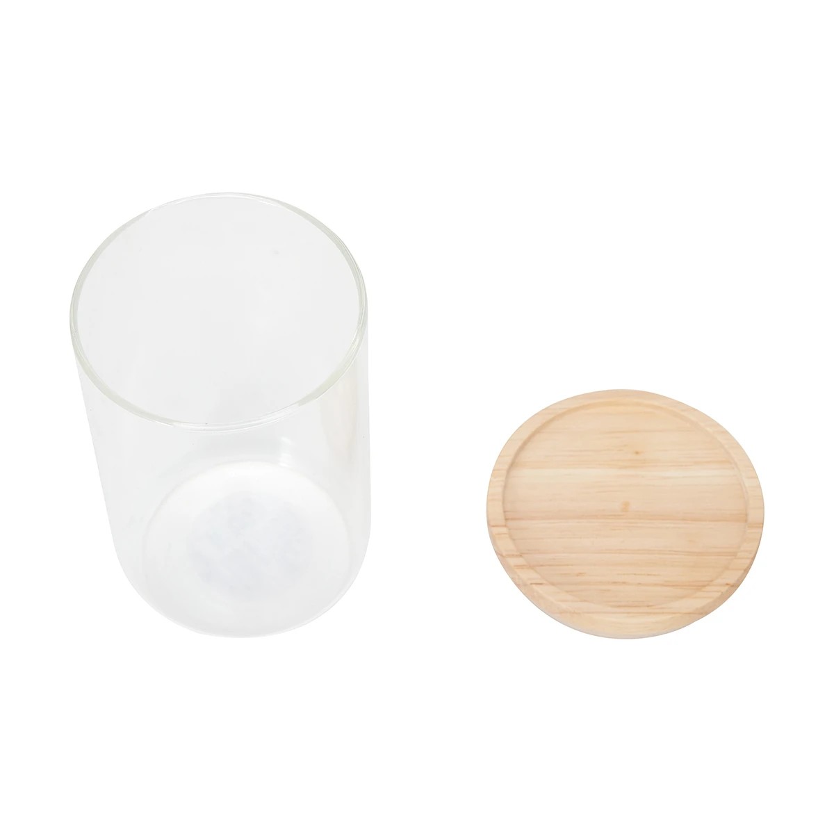 6 Tall Glass Canister, 6 of 7