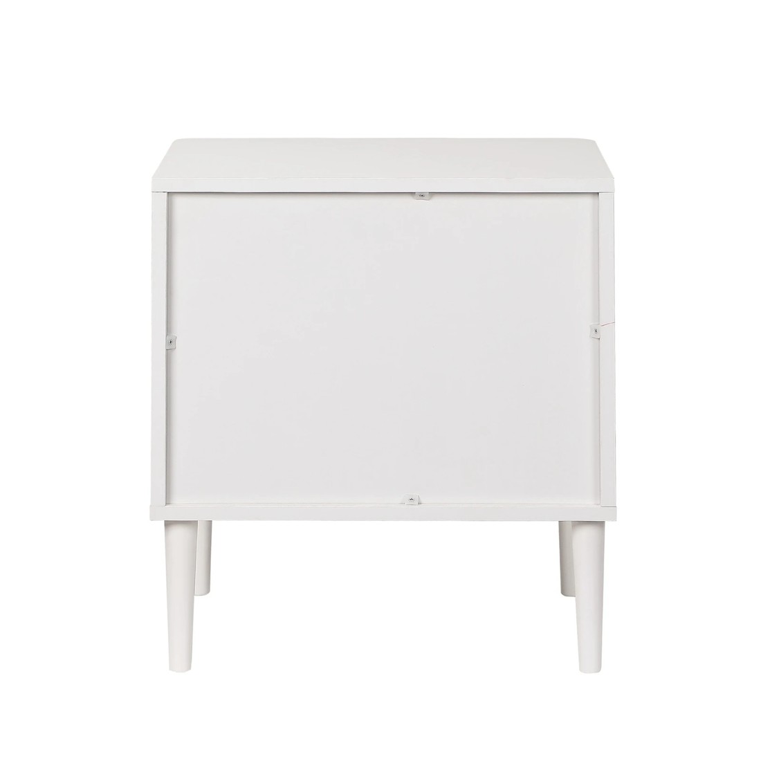 9 Oikiture 2x Bedside Table Nightstand Side Tables Storage 2 Drawers Cabinet - White, 9 of 9