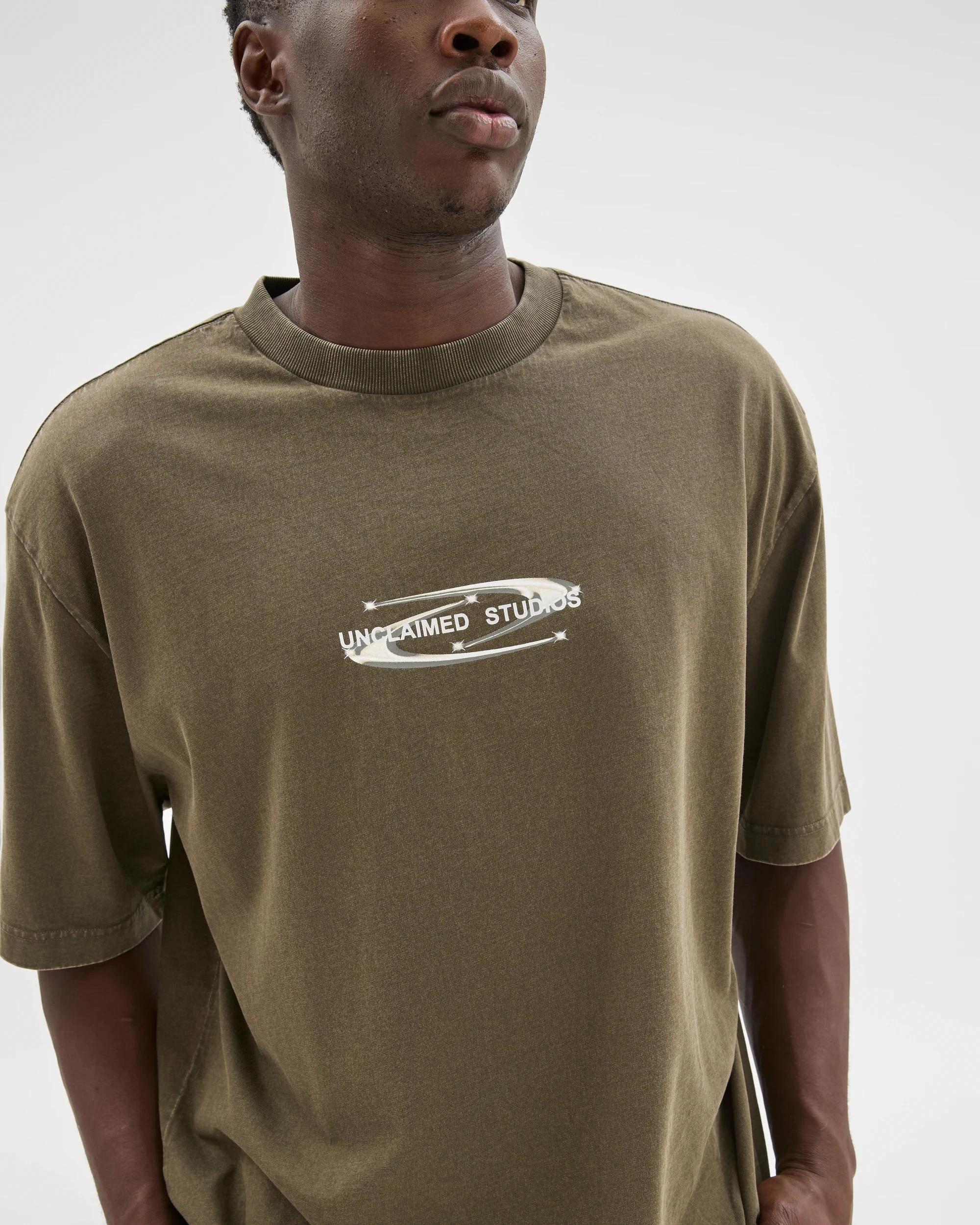 6 Commons Australian Cotton Boxy Fit Graphic T-Shirt WORN BLACK, 6 of 6