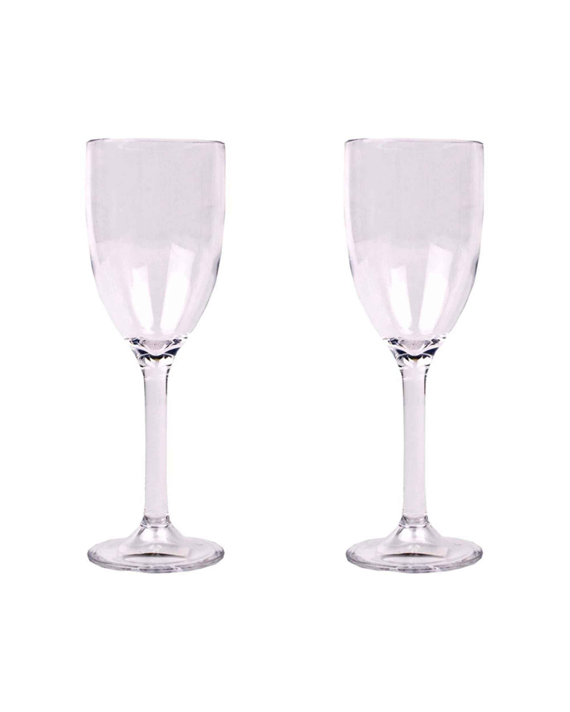 1 Impact Lifestyle 2pc Polycarbonate Wine Glass Set 275ml Unbreakable Drink - Clear, 1 of 1
